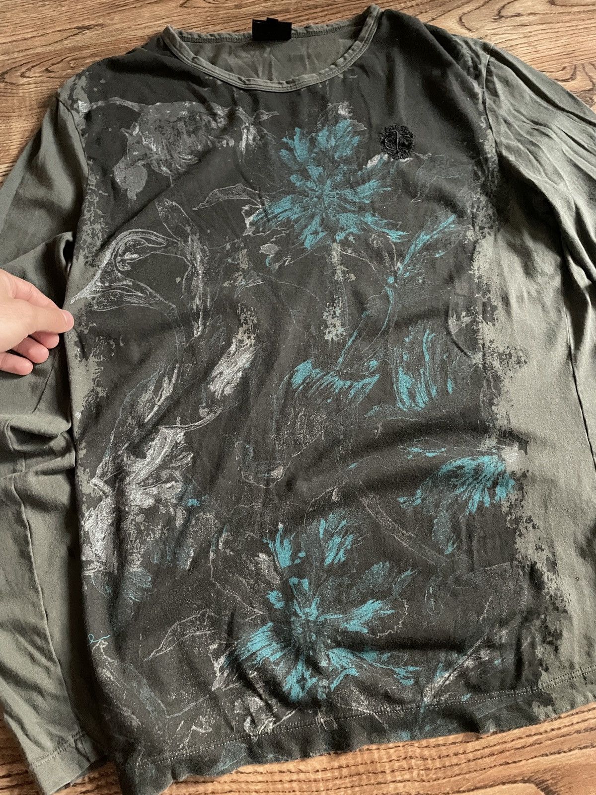 Just Cavalli × Roberto Cavalli Just Cavalli Women’s Long Sleeve Shirt Size XL / US 12-14 / IT 48-50 - 7 Thumbnail