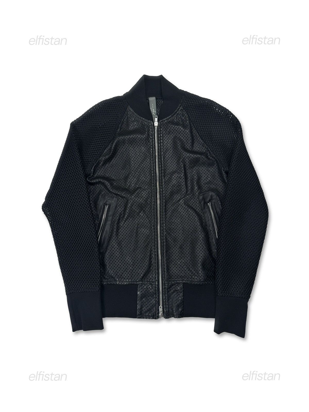 Giorgio Brato Giorgio Brato leather Mesh Jacket Size US S / EU 44-46 / 1 - 1 Thumbnail