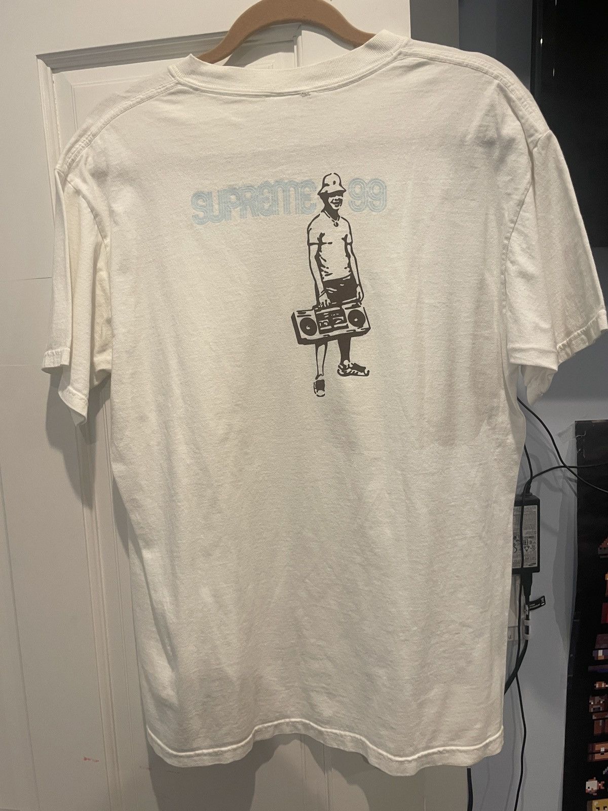 Supreme 1999 Supreme "Boombox" Tee Ultra Grail Size US L / EU 52-54 / 3 - 1 Thumbnail