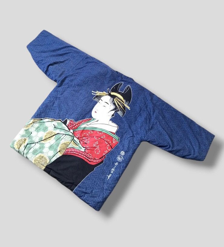 Japanese Brand A05 Kimono Giesha Print Size US XL / EU 56 / 4 - 1 Thumbnail