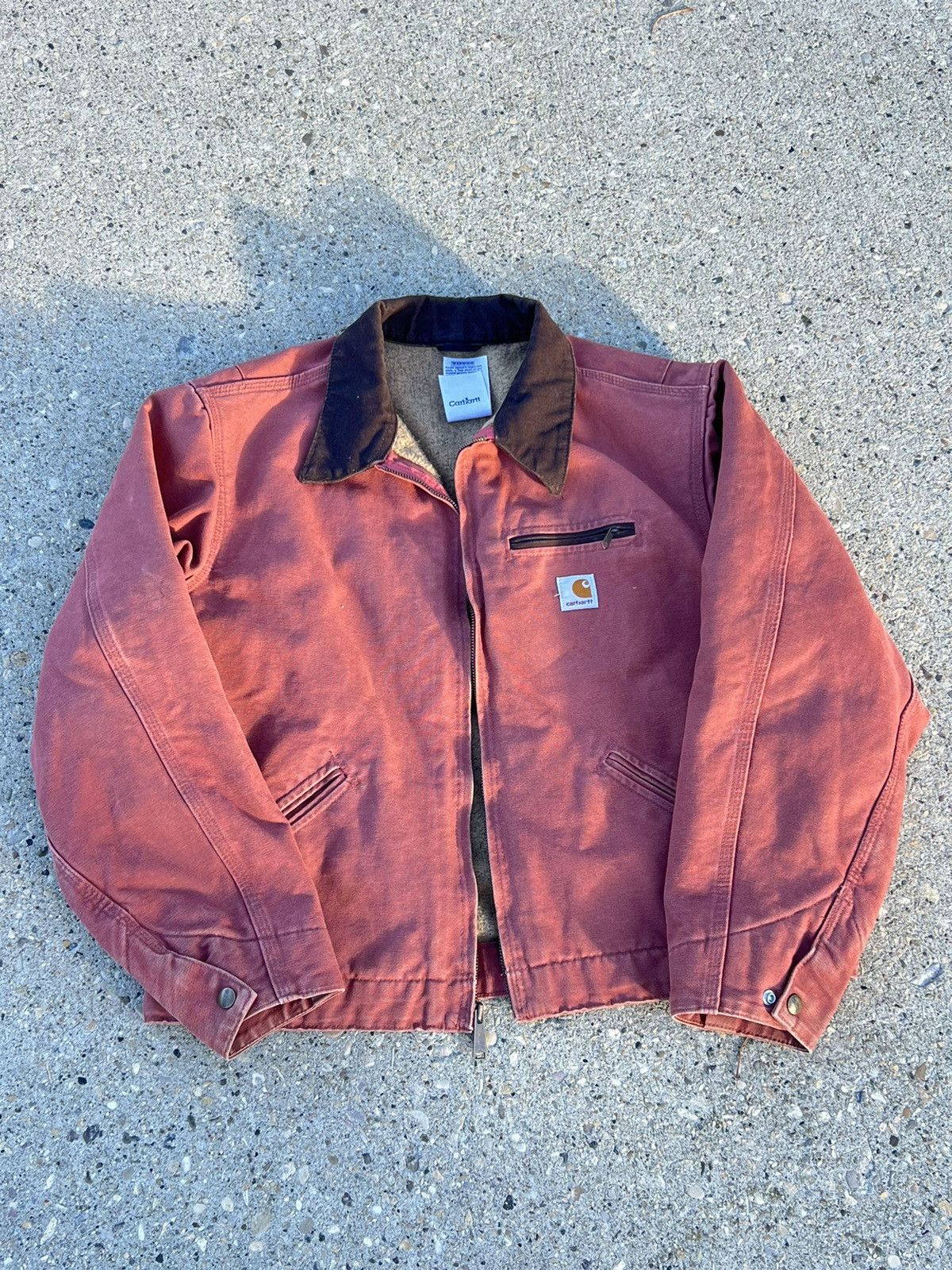 Carhartt Vintage Carhartt Detroit Jacket Pink Size US M / EU 48-50 / 2 - 4 Thumbnail