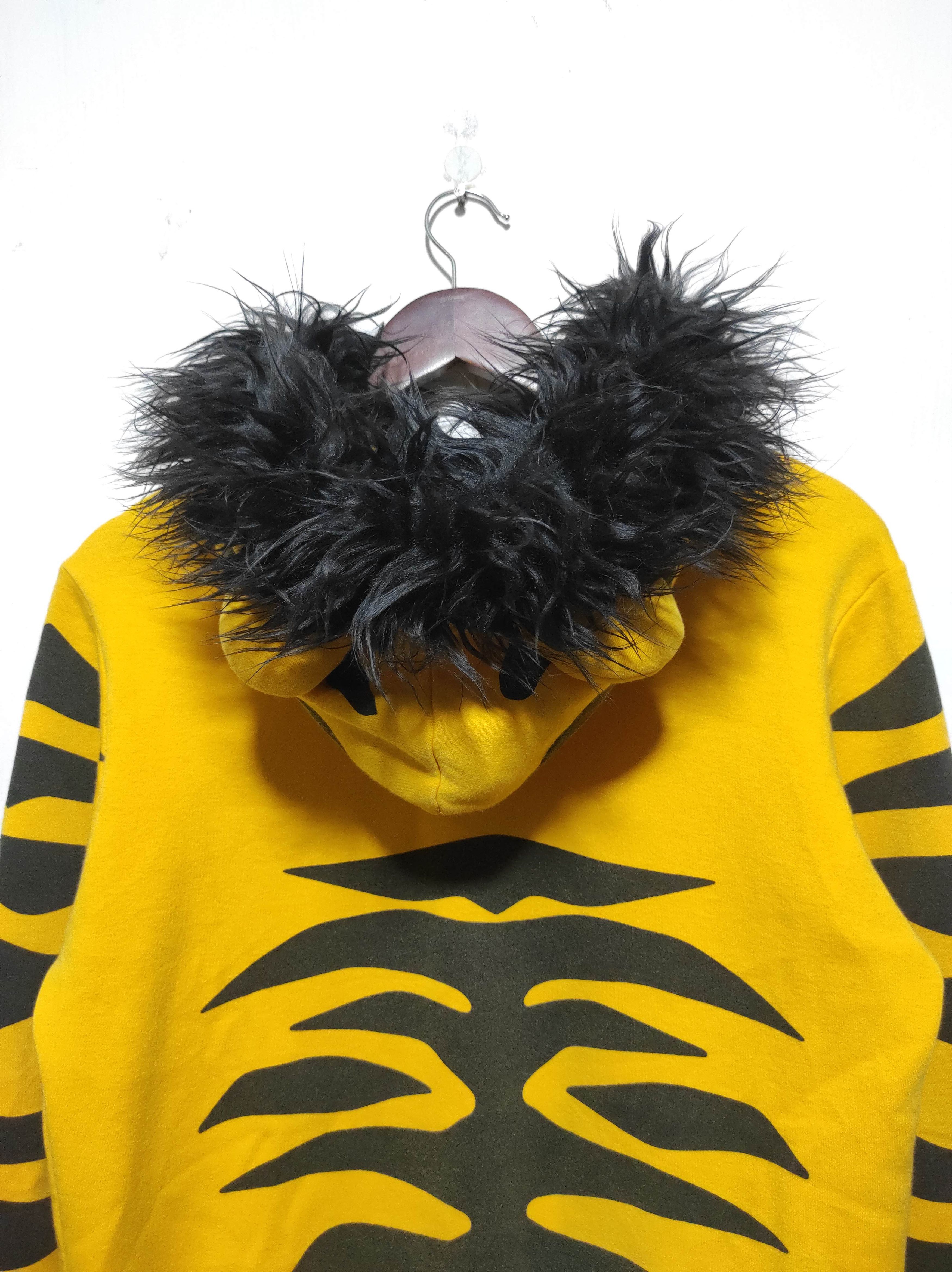 Japanese Brand Dongsin Tiger Yellow zip fur hoodie ifsix LGB style Size US M / EU 48-50 / 2 - 14 Thumbnail