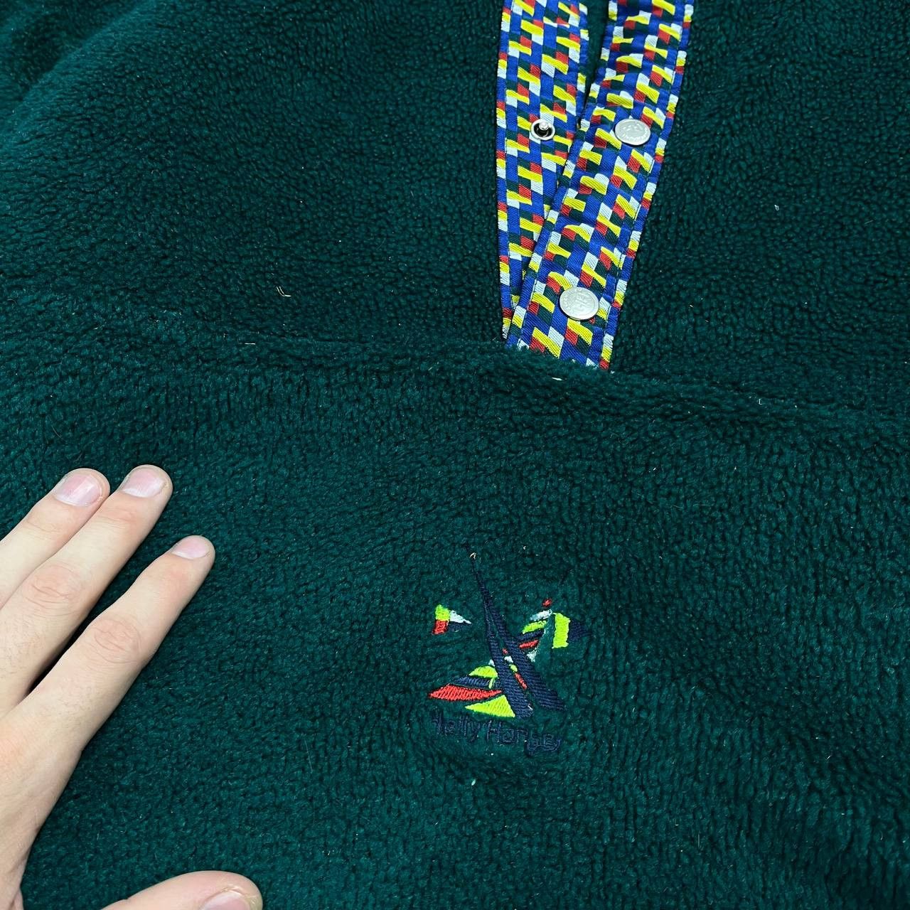 Vintage Vintage Helly Hanses Sherpa Fleece Sweatshirt Size L Size US L / EU 52-54 / 3 - 17 Thumbnail