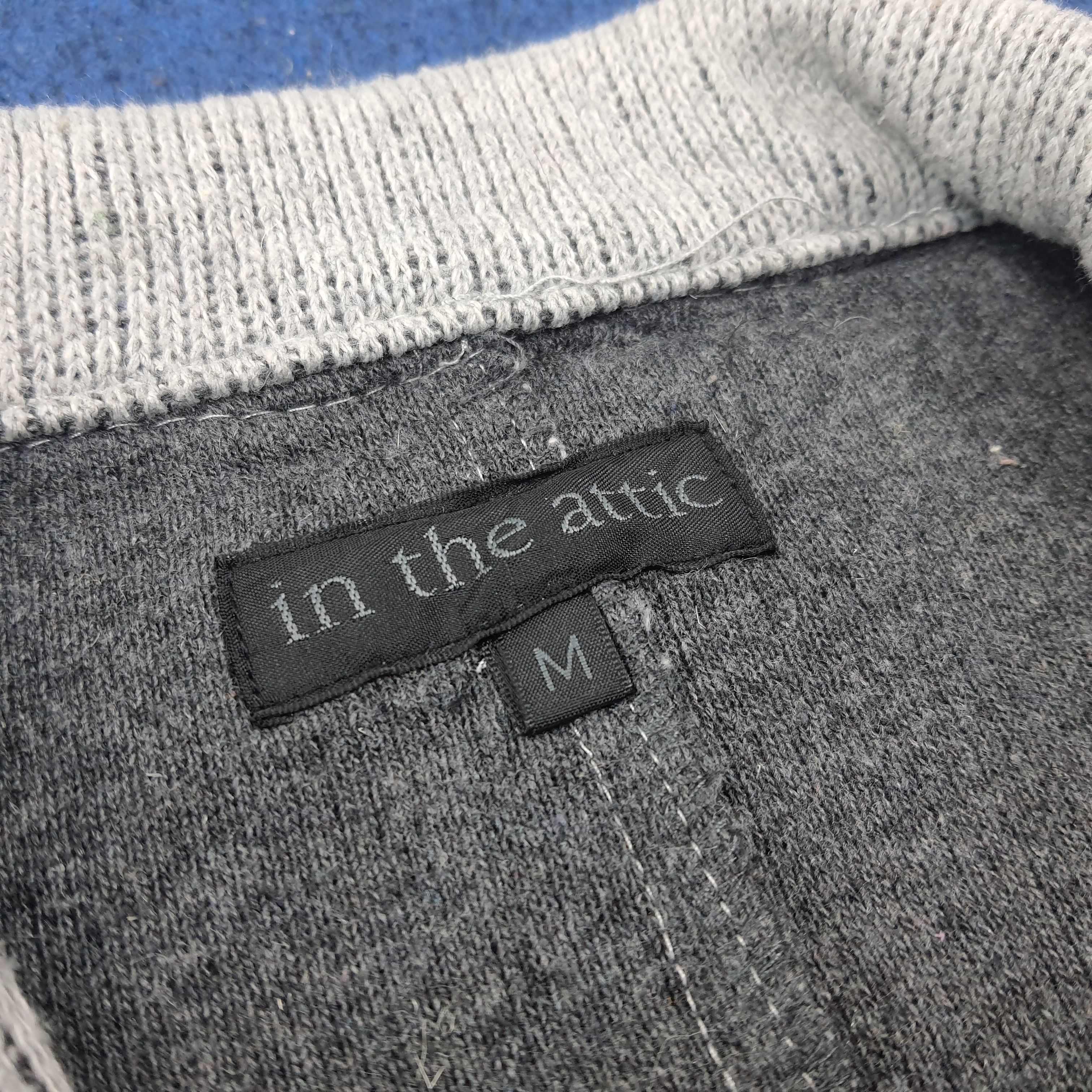 In The Attic × Japanese Brand Vintage in the attic Japan Brand Knitted Blazer C234N2 Size US S / EU 44-46 / 1 - 4 Thumbnail