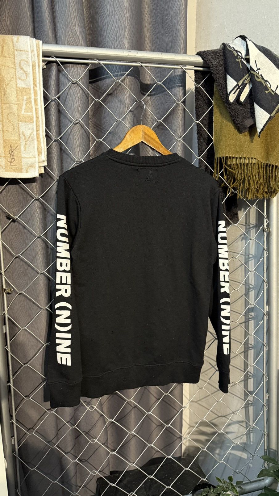 Number (N)ine ‼️NEED GONE‼️Number (N)ine x Nano Universe Sweatshirt Crewneck Size US M / EU 48-50 / 2 - 3 Thumbnail