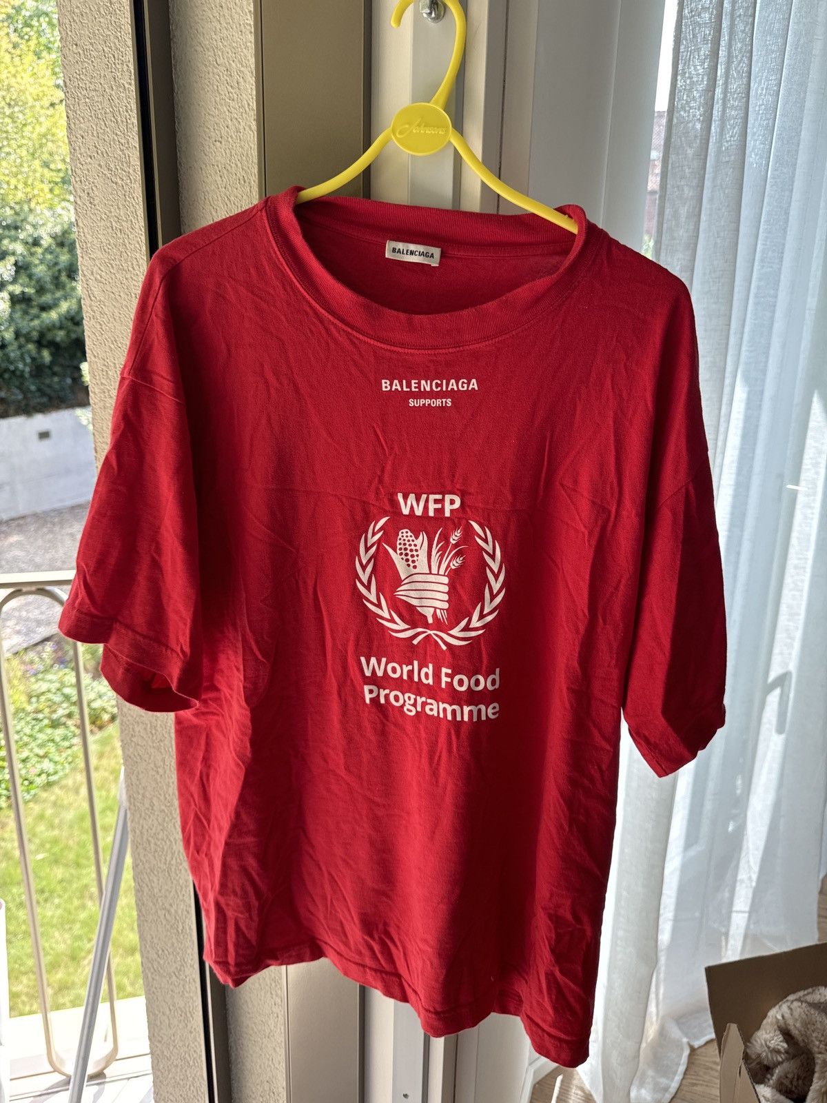 Balenciaga Balenciaga Red T-shirt Size US M / EU 48-50 / 2 - 1 Thumbnail