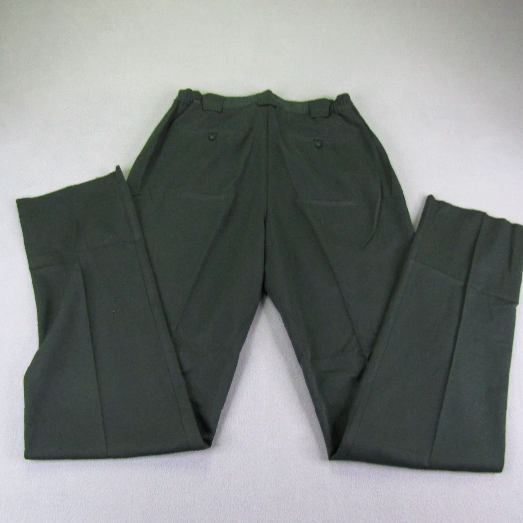 Vintage 5.11 Tactical Series Pants Mens 34 Green Chino Pleated Utility Uniform Unhemmed Size US 31 - 4 Thumbnail