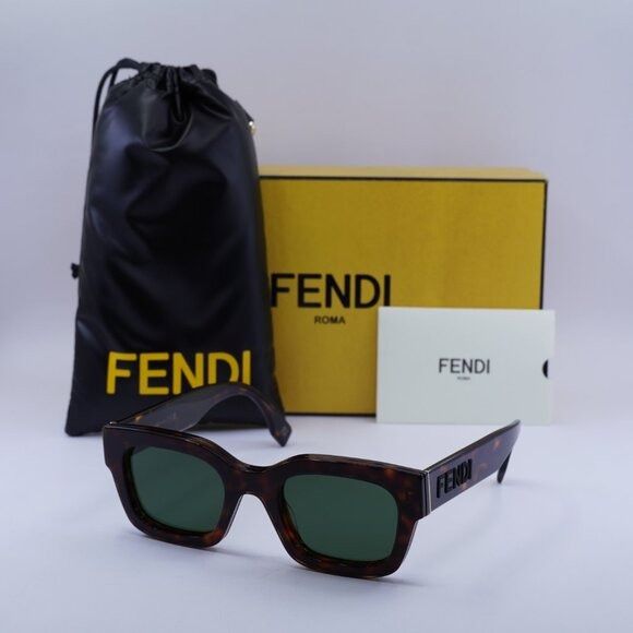 Fendi 🕶️ New Fendi FE40119I 54N Sunglasses - Dark Havana Frame Size ONE SIZE - 1 Thumbnail