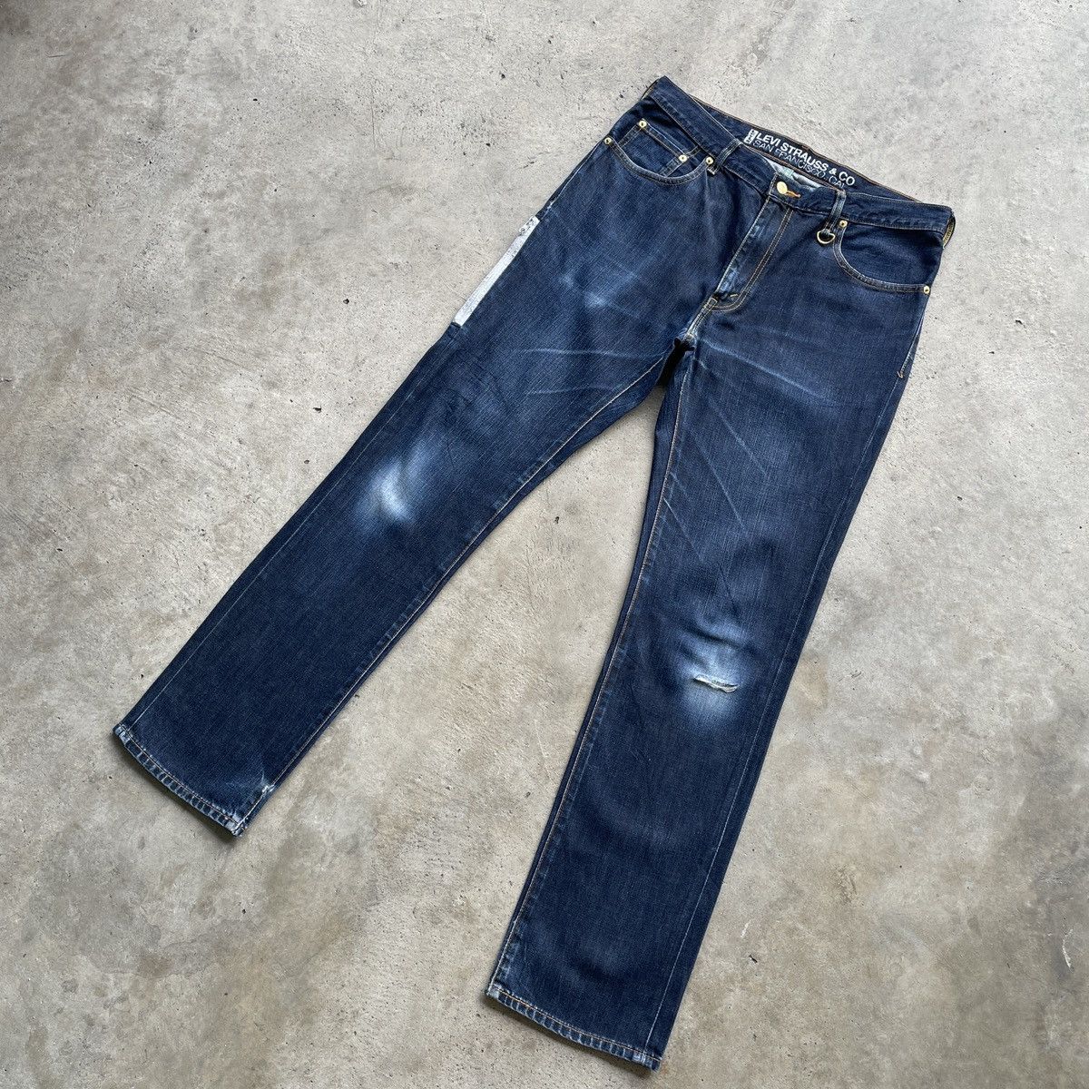 Levi's W34💥 Vintage Levi’s 505 6 Pocket Faded Jeans Denim Pants Size US 34 / EU 50 - 2 Thumbnail