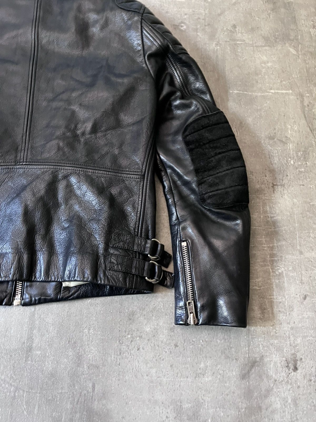 Acne Studios Acne Studios Oliver leather jacket biker black Size US S / EU 44-46 / 1 - 10 Thumbnail