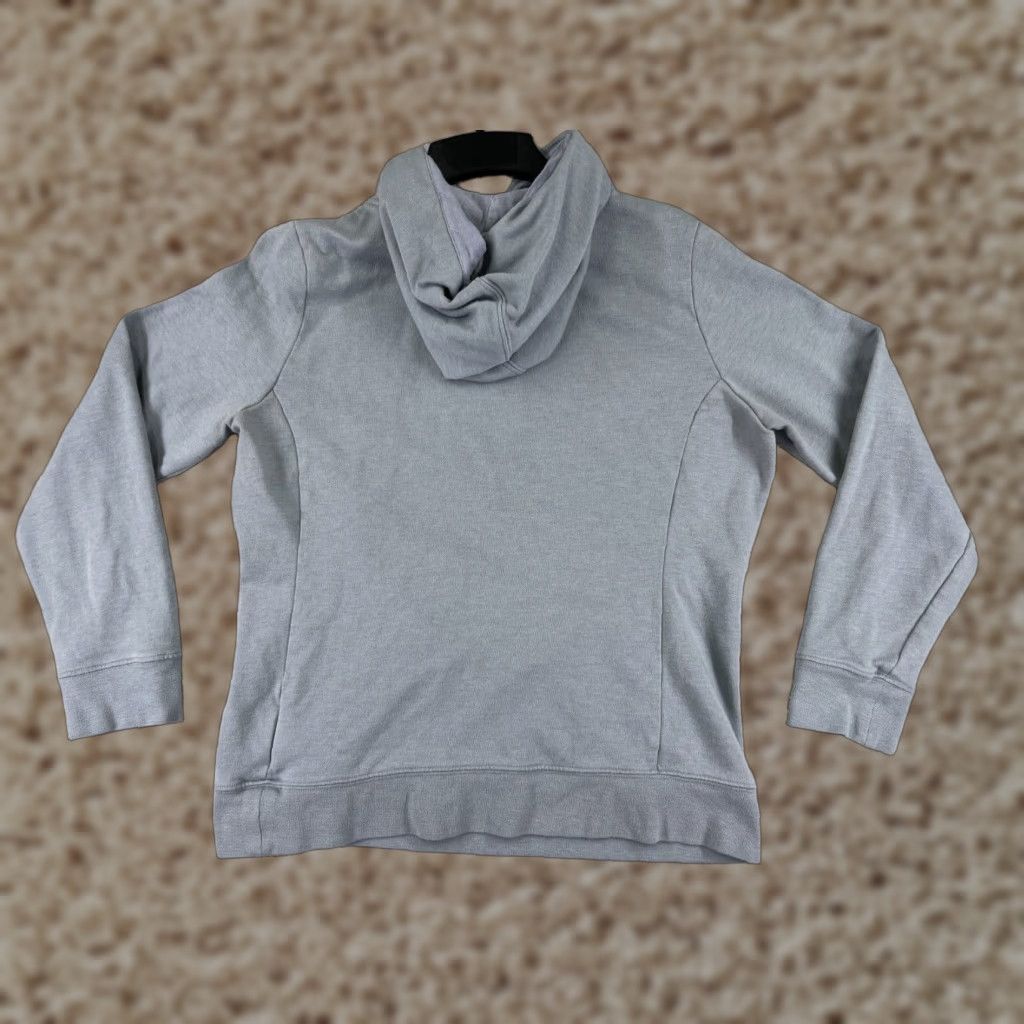 The North Face VINTAGE The North Face Hoodie Mens L Black Full Zip Hooded Pockets Cotton Polyester Blend Baseball Activewear Winter 90s Size L / US 10 / IT 46 - 1 Thumbnail