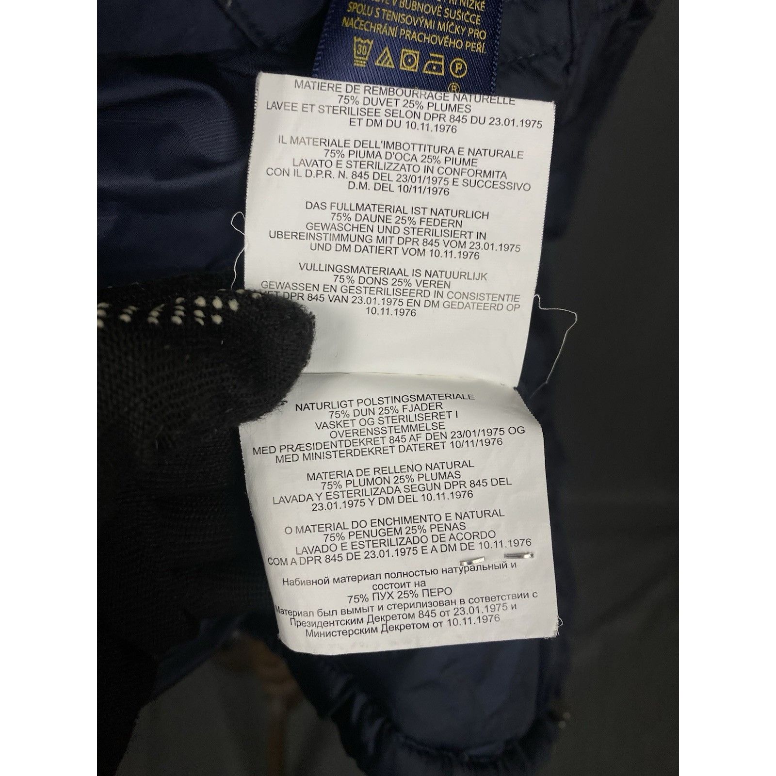 Polo Ralph Lauren Polo Ralph Lauren Men's Blue Down Insualted Puffer Vest Size Size US S / EU 44-46 / 1 - 17 Thumbnail