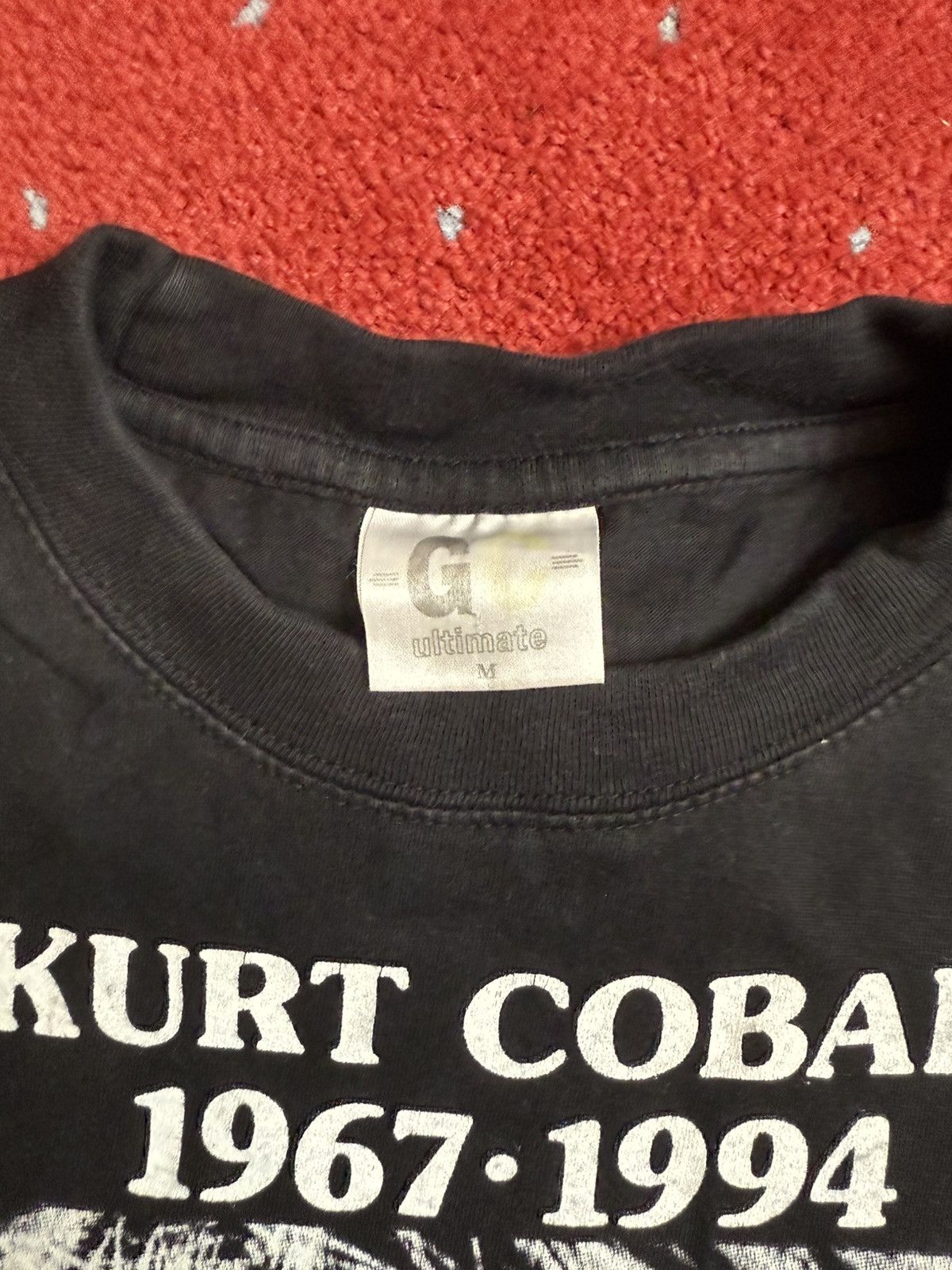 Vintage Vintage Nirvana Kurt Cobain Face Tshirt Size US M / EU 48-50 / 2 - 3 Thumbnail