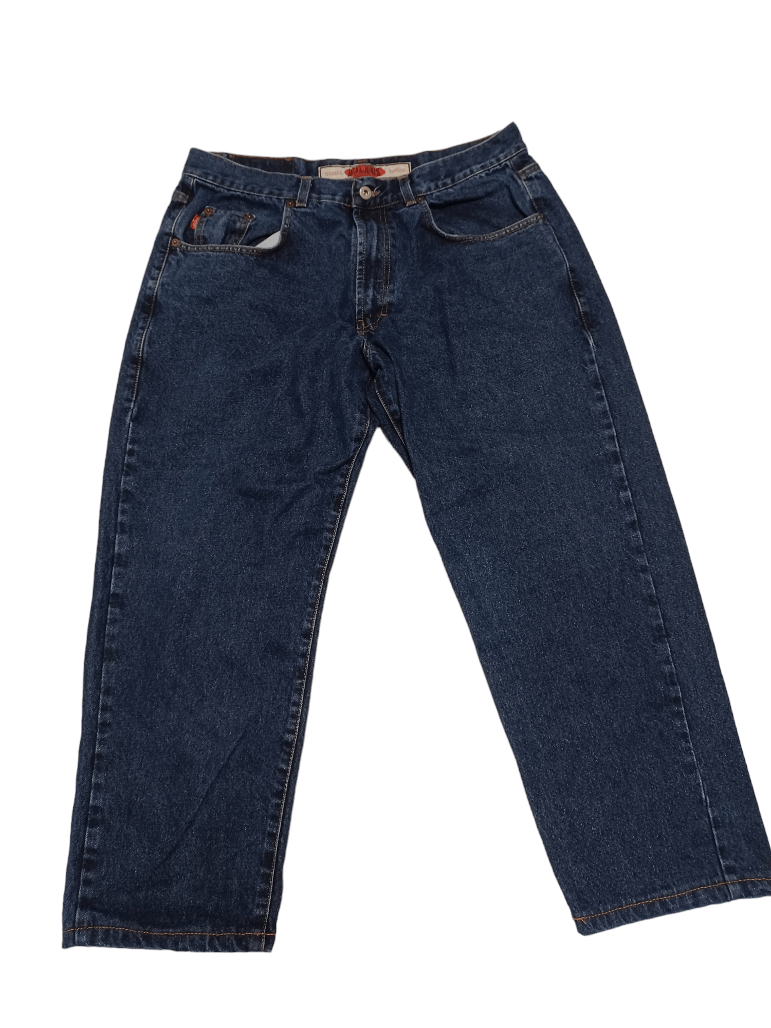 Jack & Jones MADE IN ITALY VINTAGE HEAVY COTTON BAGGY JEANS RAP Y2K Size US 36 / EU 52 - 1 Thumbnail