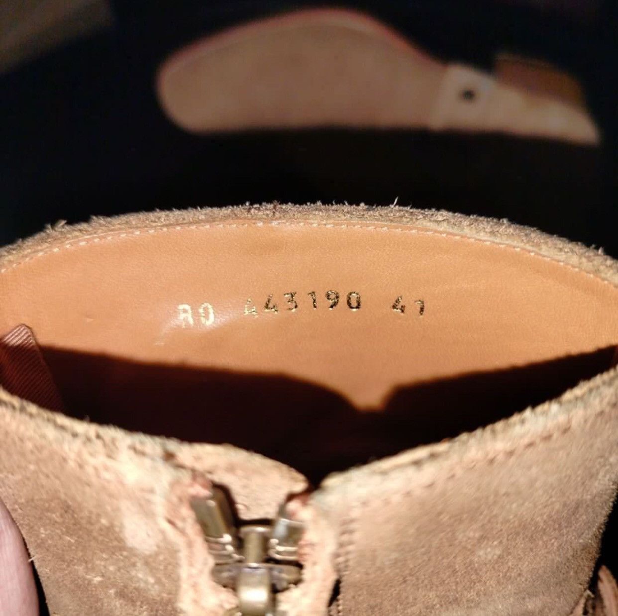 Saint Laurent Paris × Yves Saint Laurent Saint Laurent Ysl Wyatt Harness Suede Boots Size US 8 / EU 41 - 2 Thumbnail