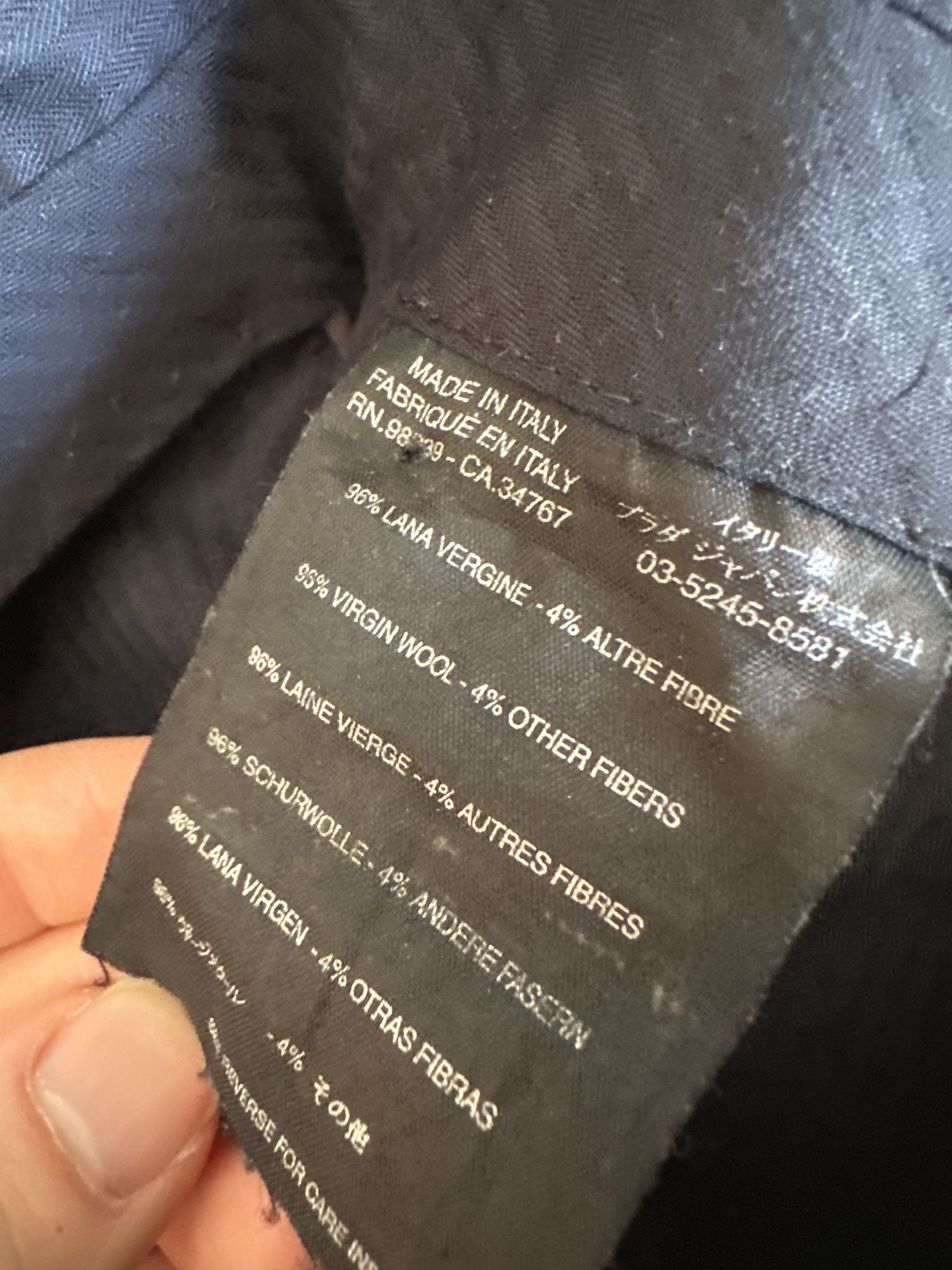 Prada Prada Wool Trousers Size US 34 / EU 50 - 5 Thumbnail