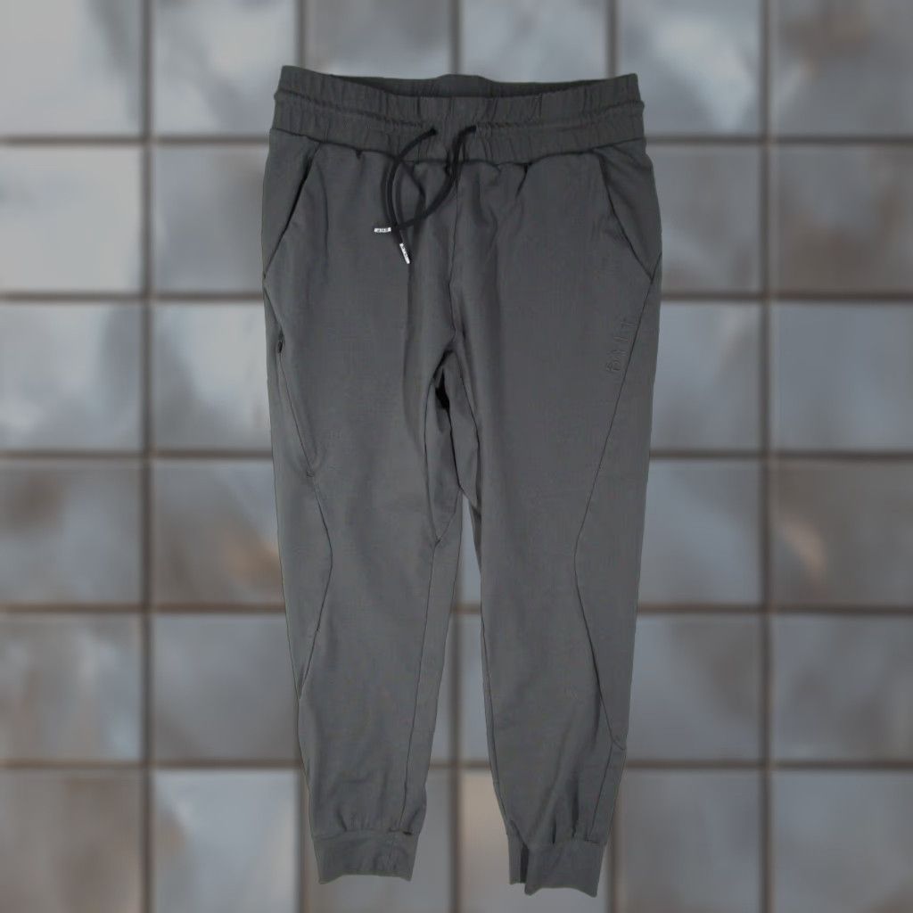 Asics BYLT PREMIUM BASICS Joggers Mens Gray Active Premium Basics Workout Train Tapered 30x26 Size US 31 - 1 Thumbnail
