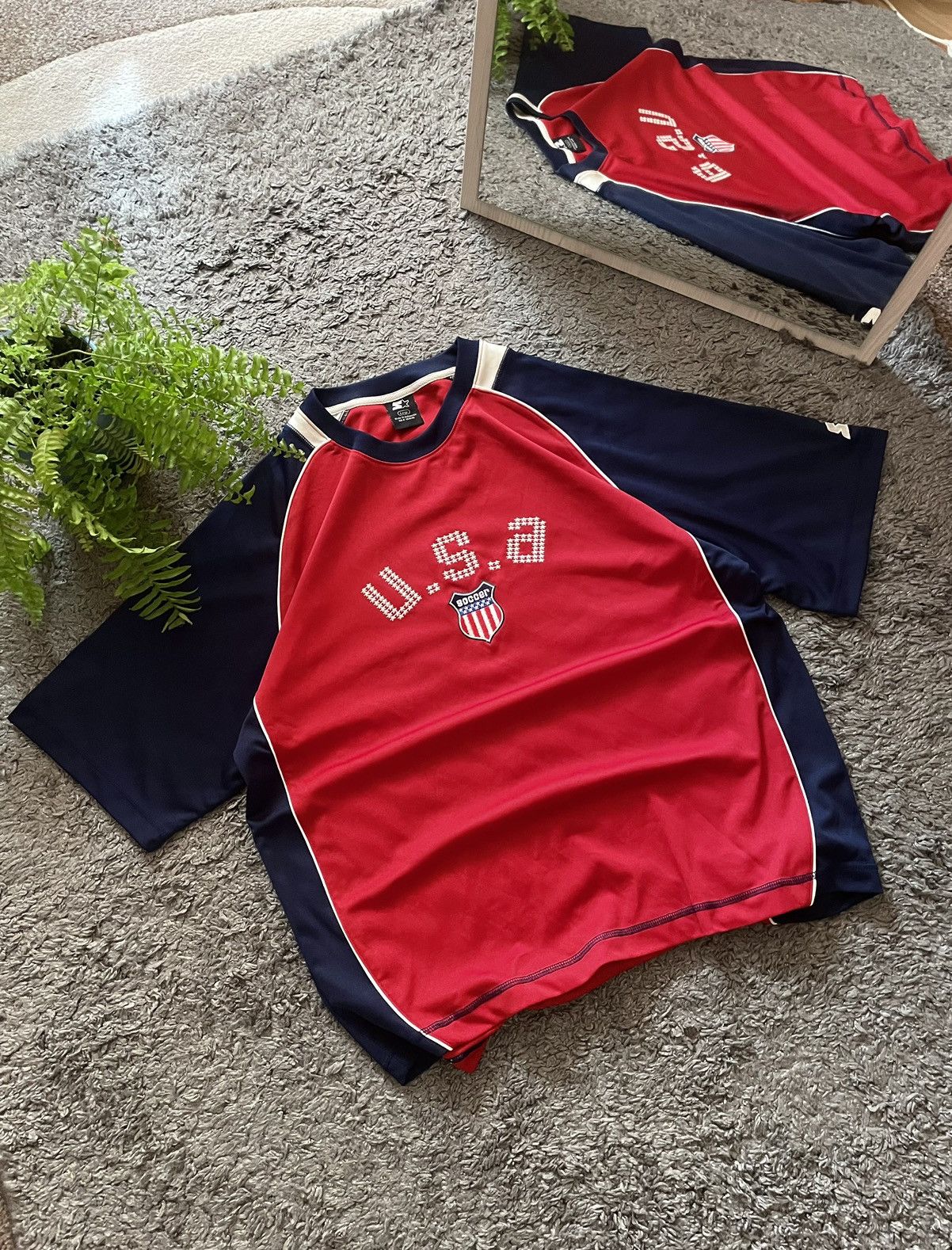 Starter × Vintage 00s Starter T-Shirt Streetwear Vintage Center Logo Y2k Size US L / EU 52-54 / 3 - 2 Thumbnail