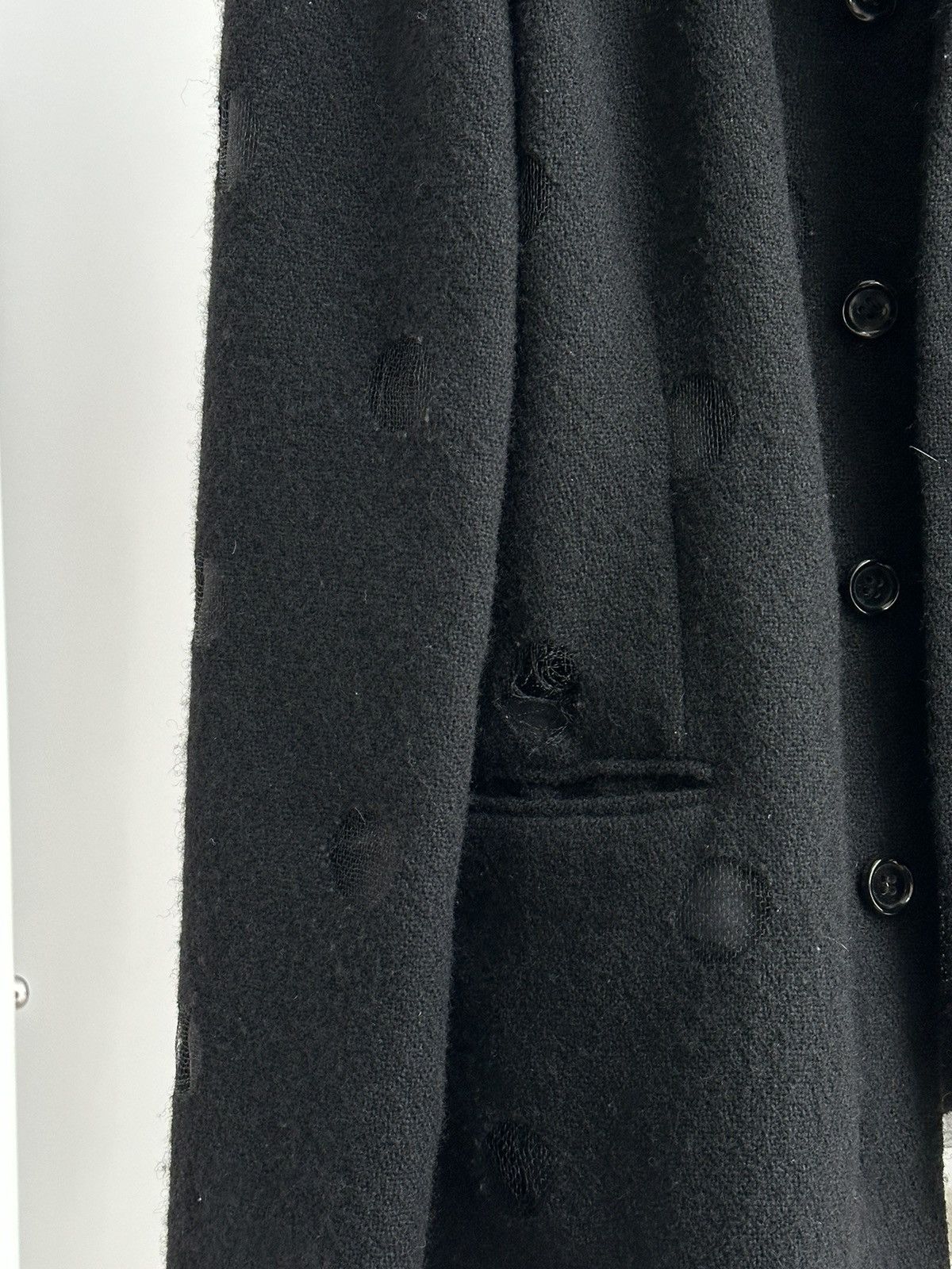 Comme des Garcons Comme Des Garçons Wool Holed Jacket Blazer Size M / US 6-8 / IT 42-44 - 12 Thumbnail