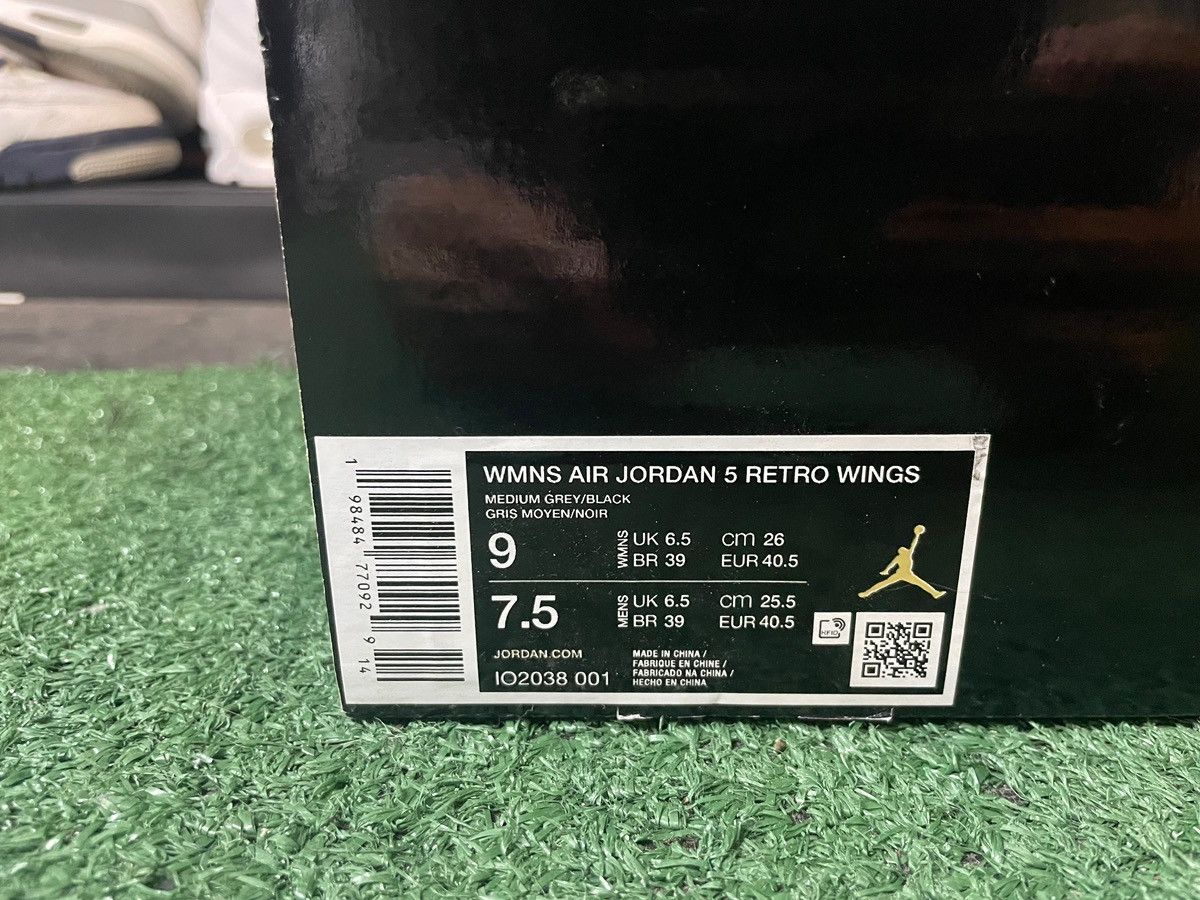 Jordan Brand Air Jordan 5 10th Anniversary wings size 7.5men/9women Size US 7.5 / EU 40-41 - 7 Thumbnail