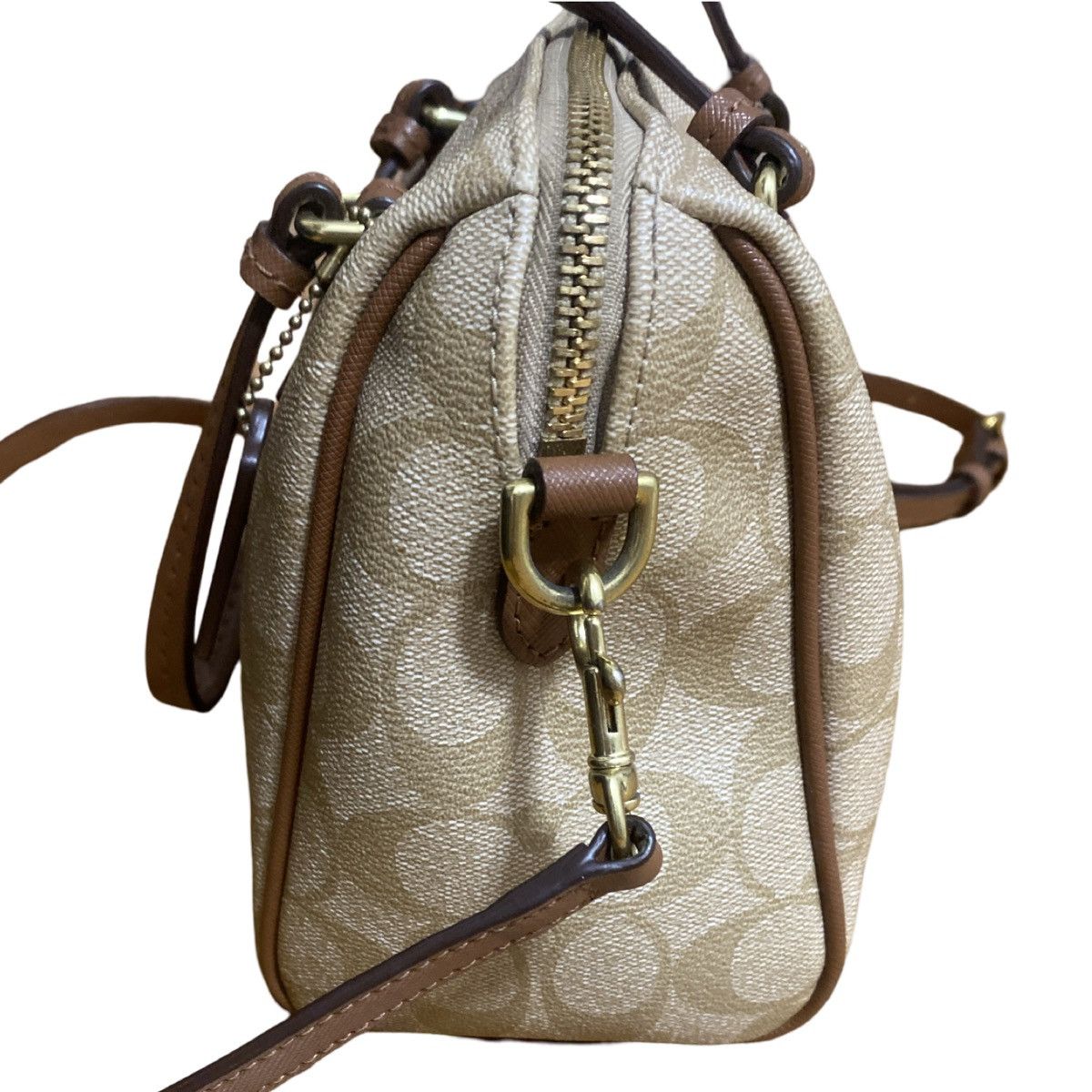 Coach Coach F49862 Peyton Signature Bennett Mini Satchel Size ONE SIZE - 4 Thumbnail