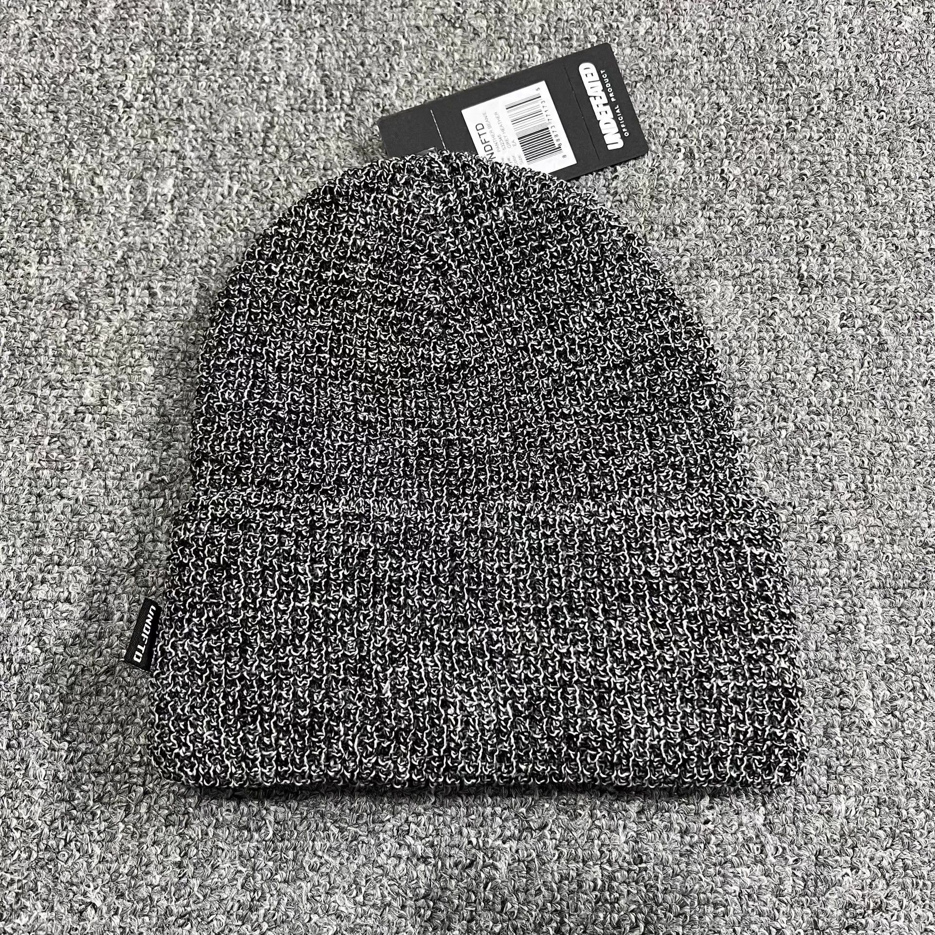 Undefeated Undefeated Small Leopard Head Embroidered Knit Beanie Q7 Size ONE SIZE - 5 Thumbnail