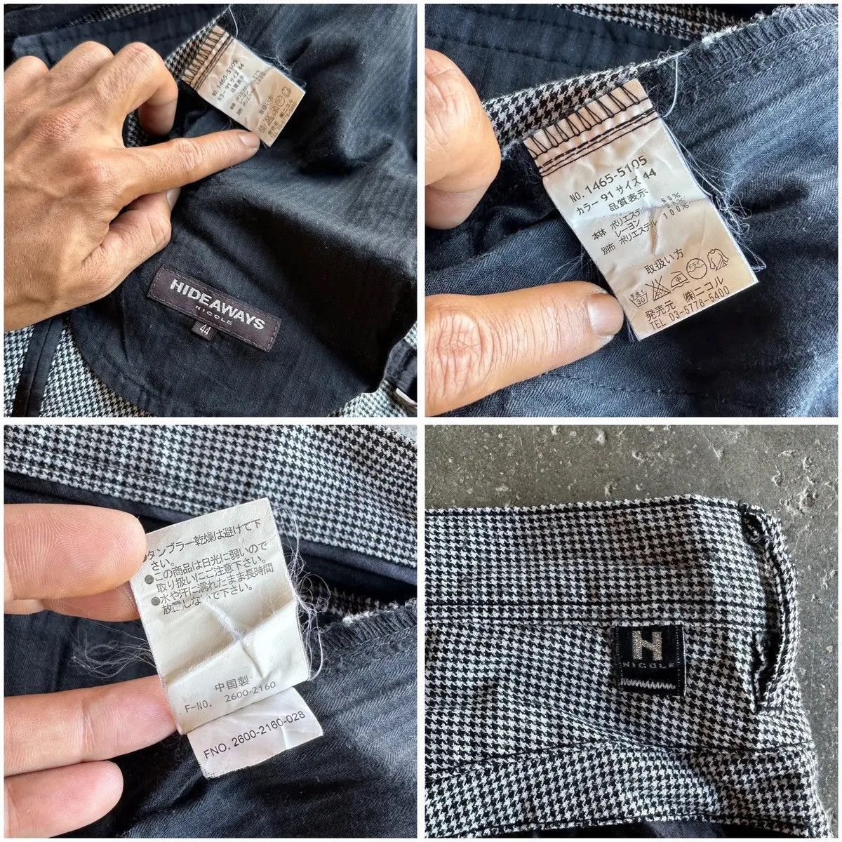 Matsuda VINTAGE HIDEWAYS NICOLE JAPAN BONDAGE PUNK RUSTY CARGO PANTS Size US 30 / EU 46 - 16 Thumbnail