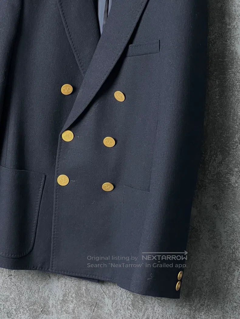 Valentino Valentino Double-breasted sheep wool suit Size S / US 4 / IT 40 - 4 Thumbnail