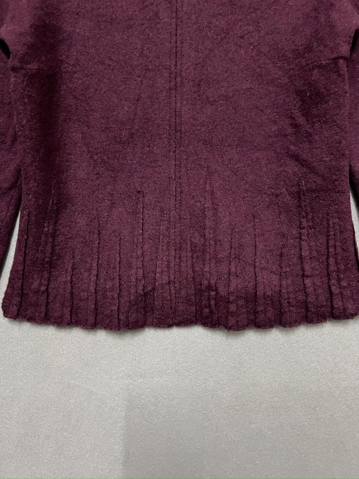 Lanvin 375. LANVIN wool sweatshirt with Zip Cardigan Size XS / US 0-2 / IT 36-38 - 10 Thumbnail