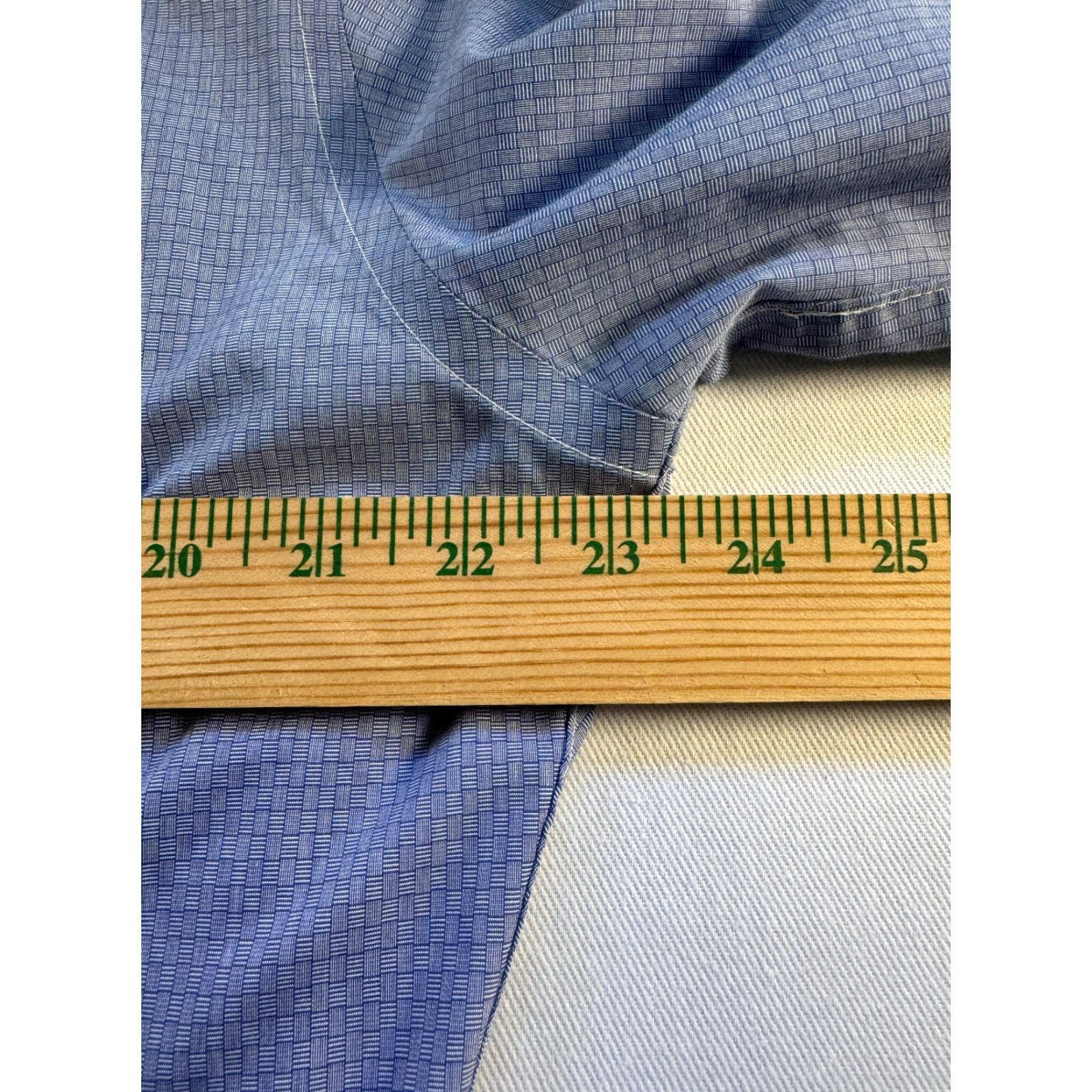 Brooks Brothers Brooks Brothers Long Sleeve Button Down Mens XL Blue Check Cotton Shirt 1779 Size US XL / EU 56 / 4 - 4 Thumbnail