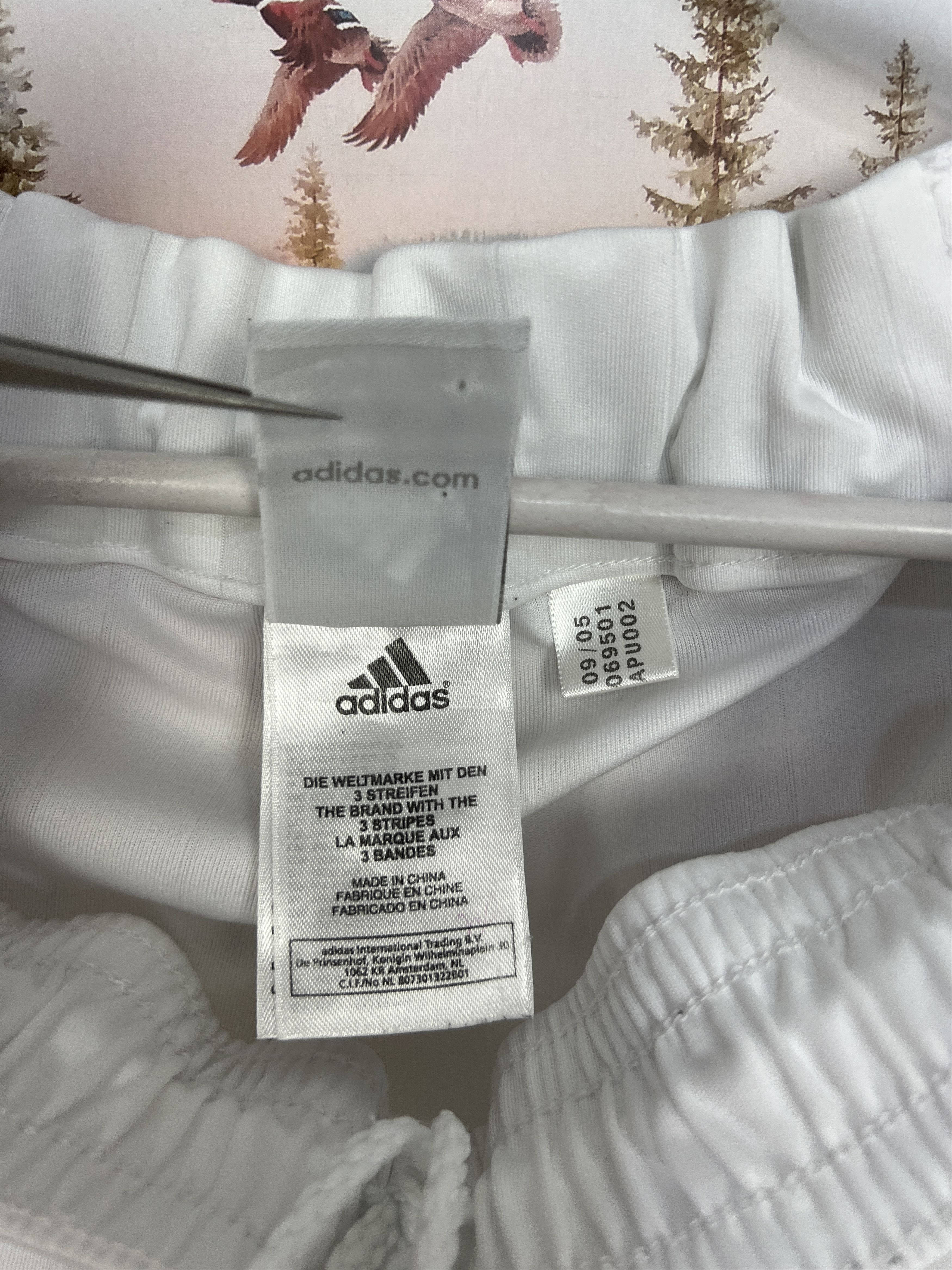 Adidas Vintage Adidas Denmark White Football Shorts Soccer 2XL Size US 38 / EU 54 - 8 Thumbnail