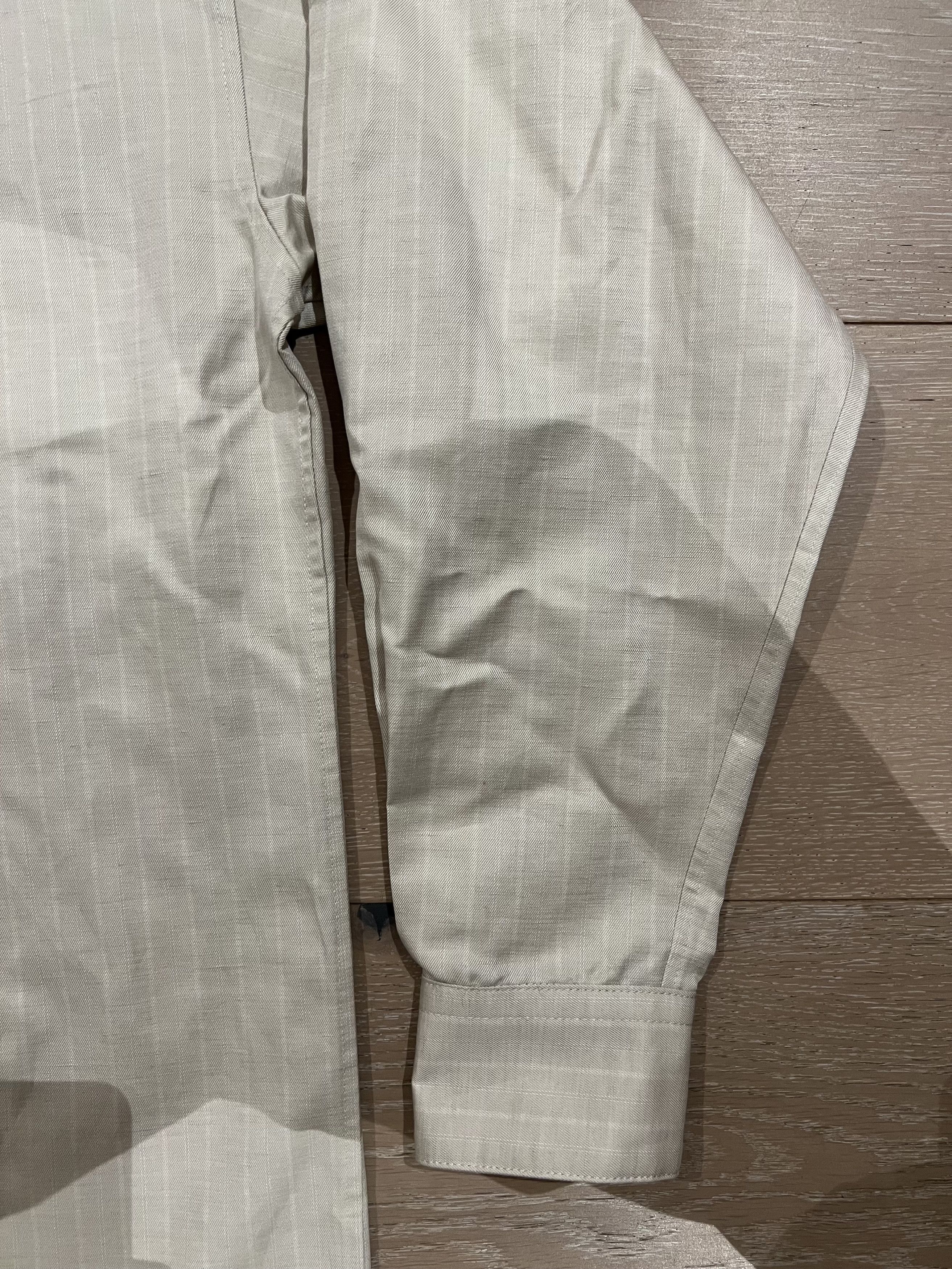 Colbo 💚 1/24 Colbo NYC Banaras Shirt Warm Gray Stripe Medium NEW Size US M / EU 48-50 / 2 - 12 Thumbnail