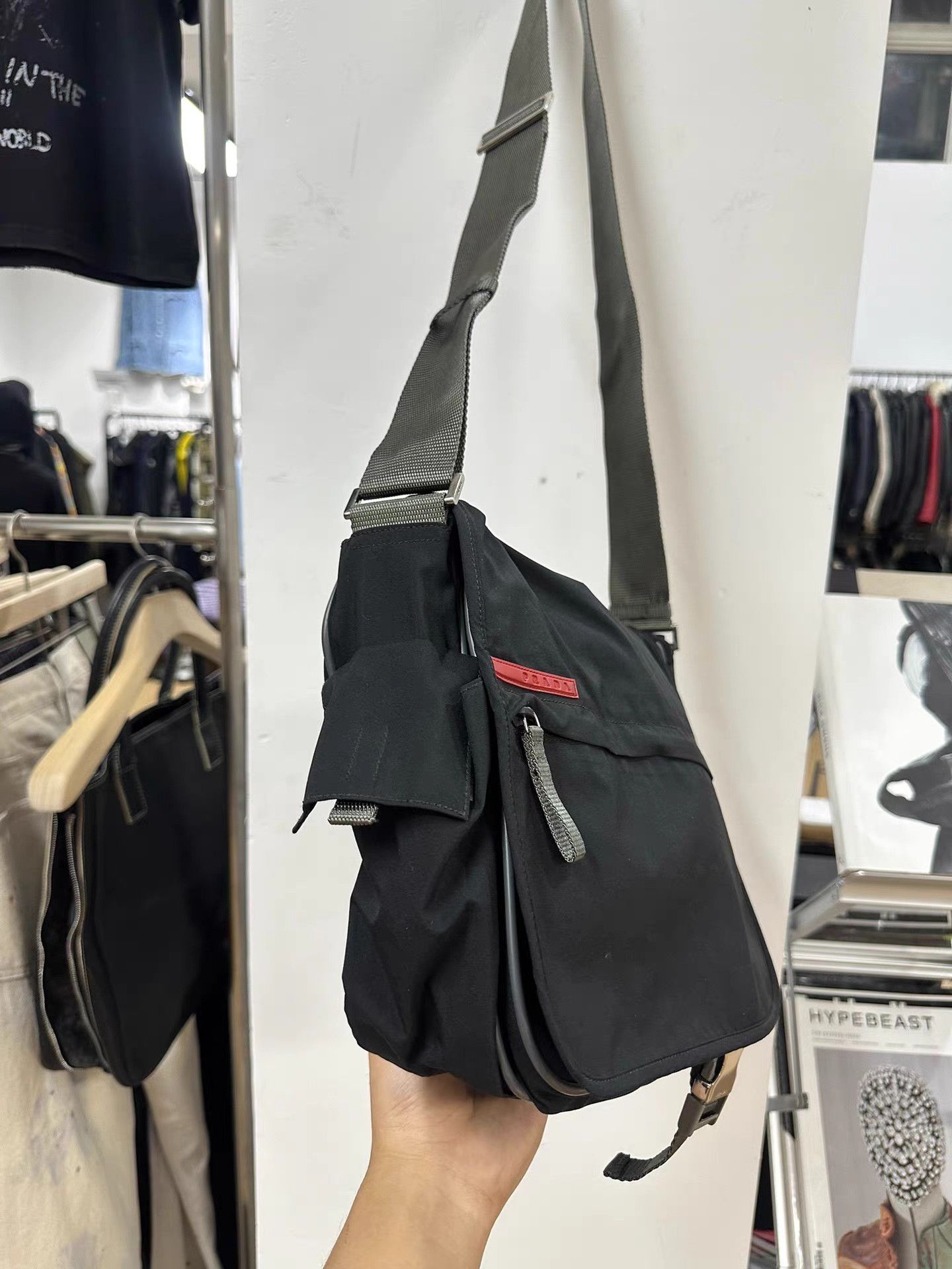 Prada Prada Sport Red Label Messenger Bag K20 Size ONE SIZE - 3 Thumbnail