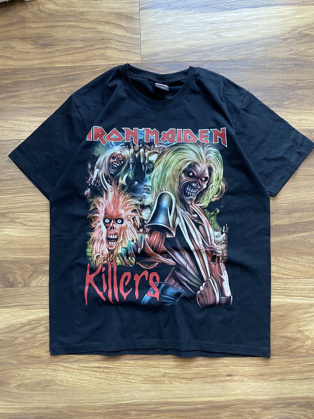 Band Tees × Iron Maiden × Vintage T-Shirt Iron Maiden Vintage,Hype,Merch Size US XL / EU 56 / 4 - 1 Thumbnail