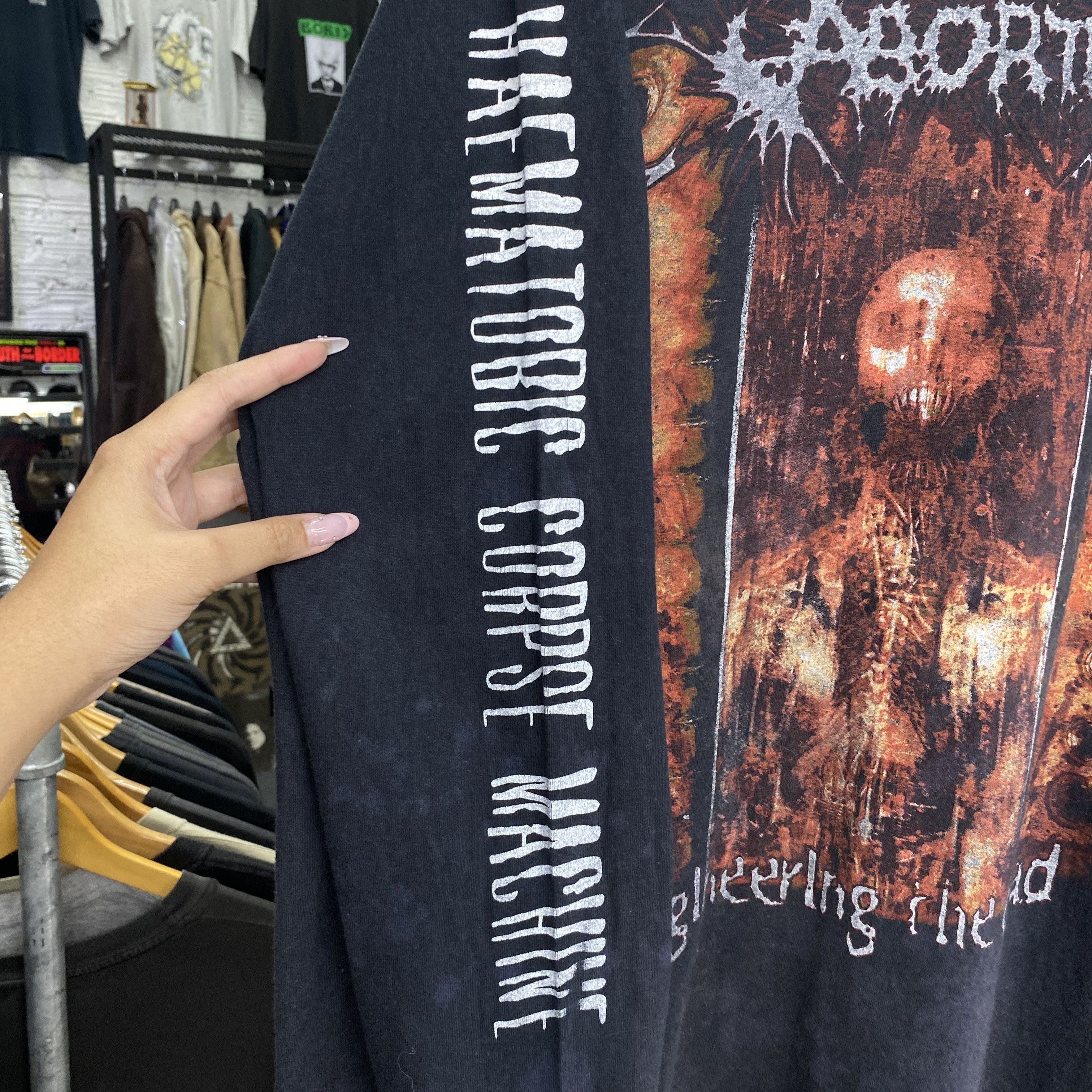 Band Tees ABORTED Engineering The Dead Vintage 2001 Shirt Size US XL / EU 56 / 4 - 4 Thumbnail