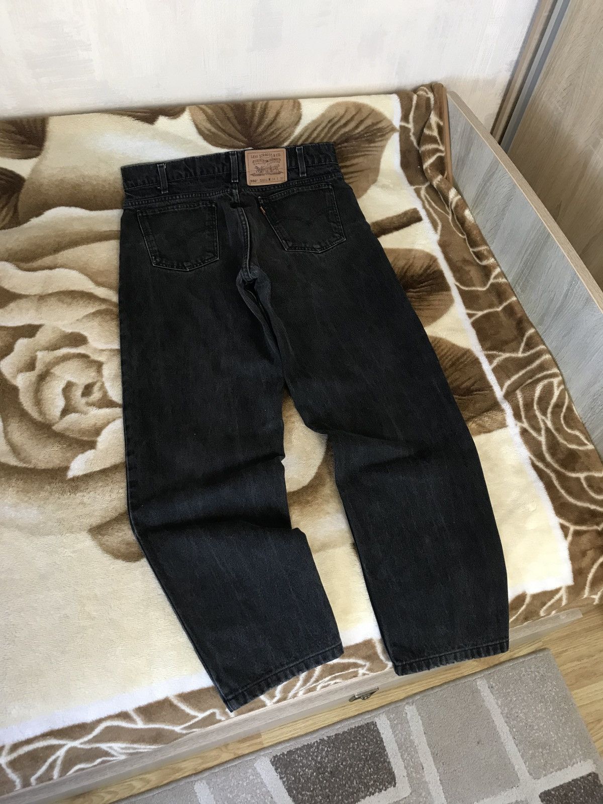 Levi's × Levi's Vintage Clothing 🔥 Vintage Levis 550 Distressed Denim Washed Pants Jeans Size US 34 / EU 50 - 8 Thumbnail