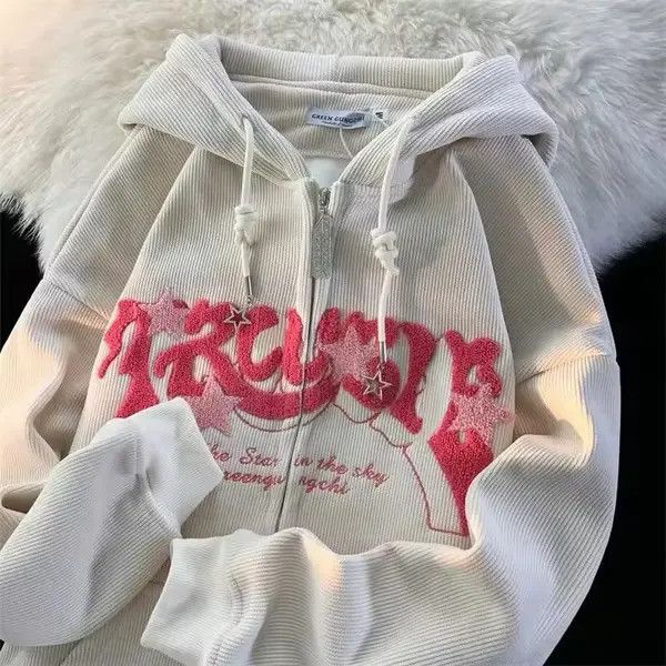 Japanese Brand Natsumi x Ryoka Letter Embroidery Hoodies Size US XL / EU 56 / 4 - 1 Thumbnail