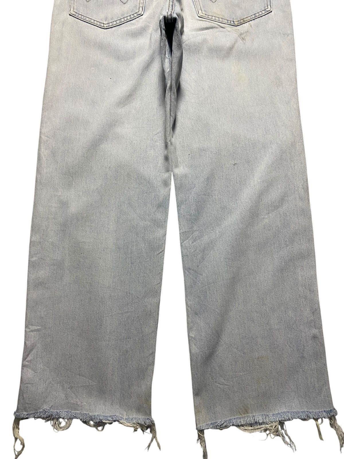 Edwin Vintage Japanese Brand Edwin Light Faded Wash Frayer Jeans Size US 30 / EU 46 - 6 Thumbnail