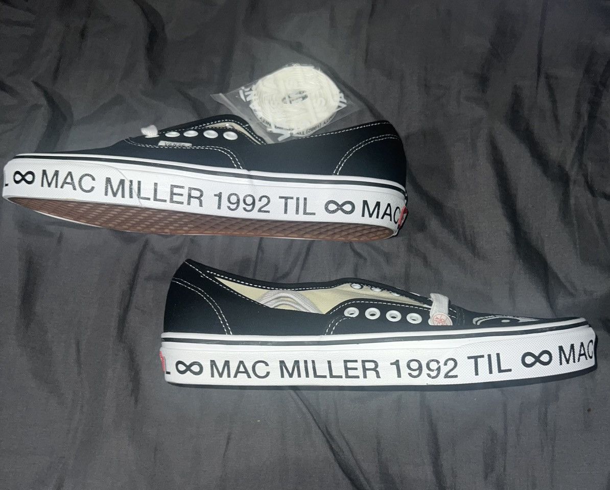 Mac Miller × Vans Swimming Mac Miller Vans RARE Size US 9.5 / EU 42-43 - 3 Thumbnail