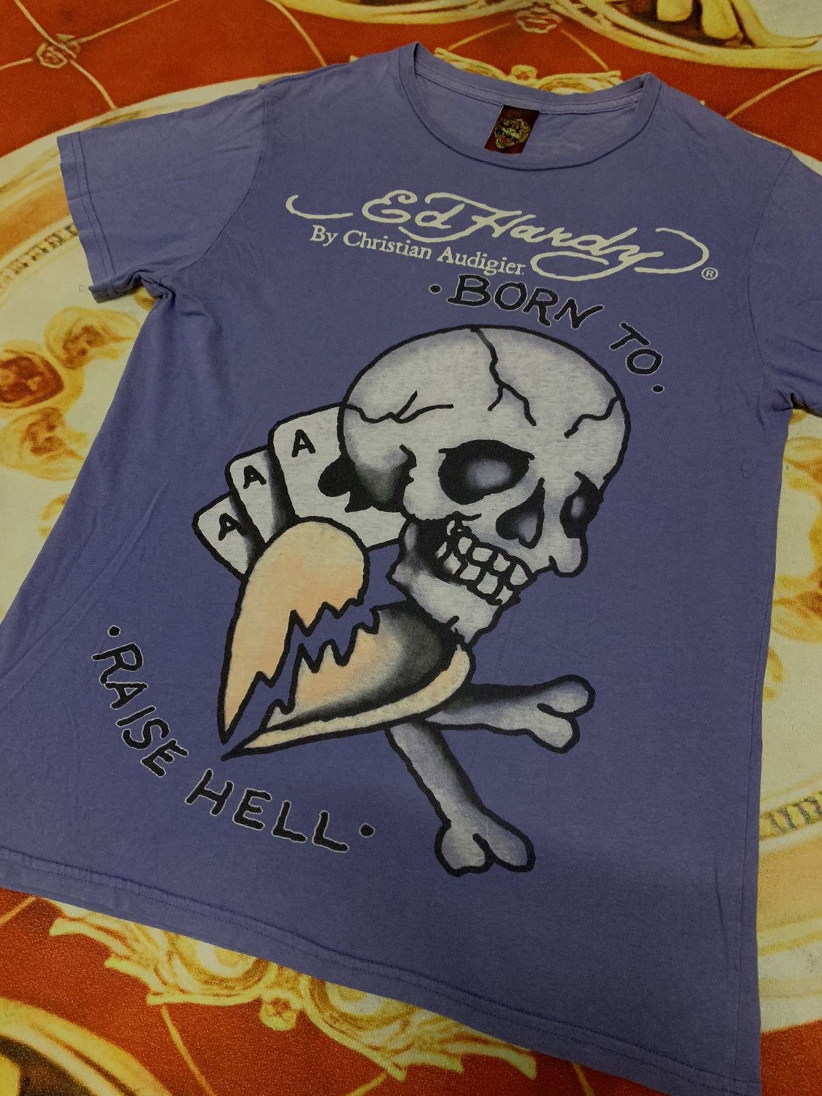 Ed Hardy 🔥HOT🔥 VINTAGE ED HARDY BY CHRISTIAN AUDIGER Size US L / EU 52-54 / 3 - 2 Thumbnail