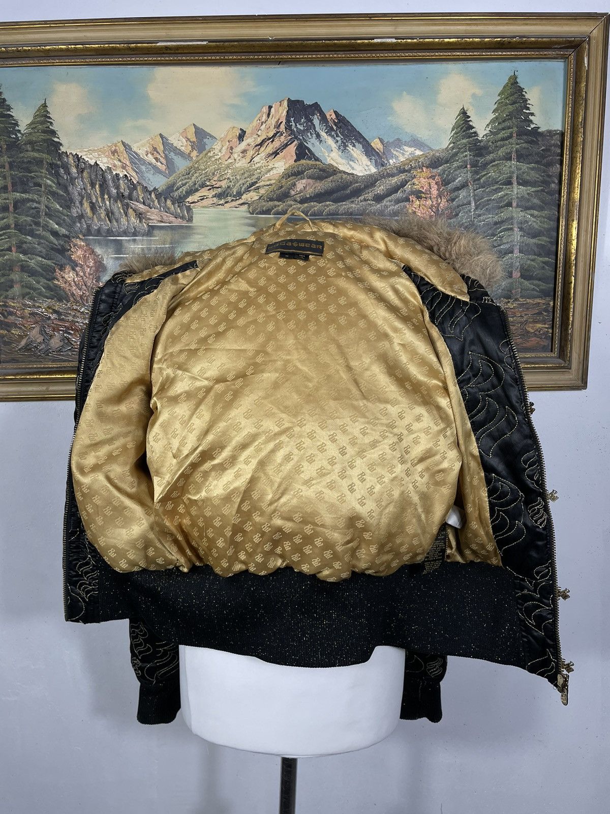 Rocawear × Vintage Rocawear Retro 00s Baggy Loose Bomber AOP All Over Print Size M / US 6-8 / IT 42-44 - 10 Thumbnail