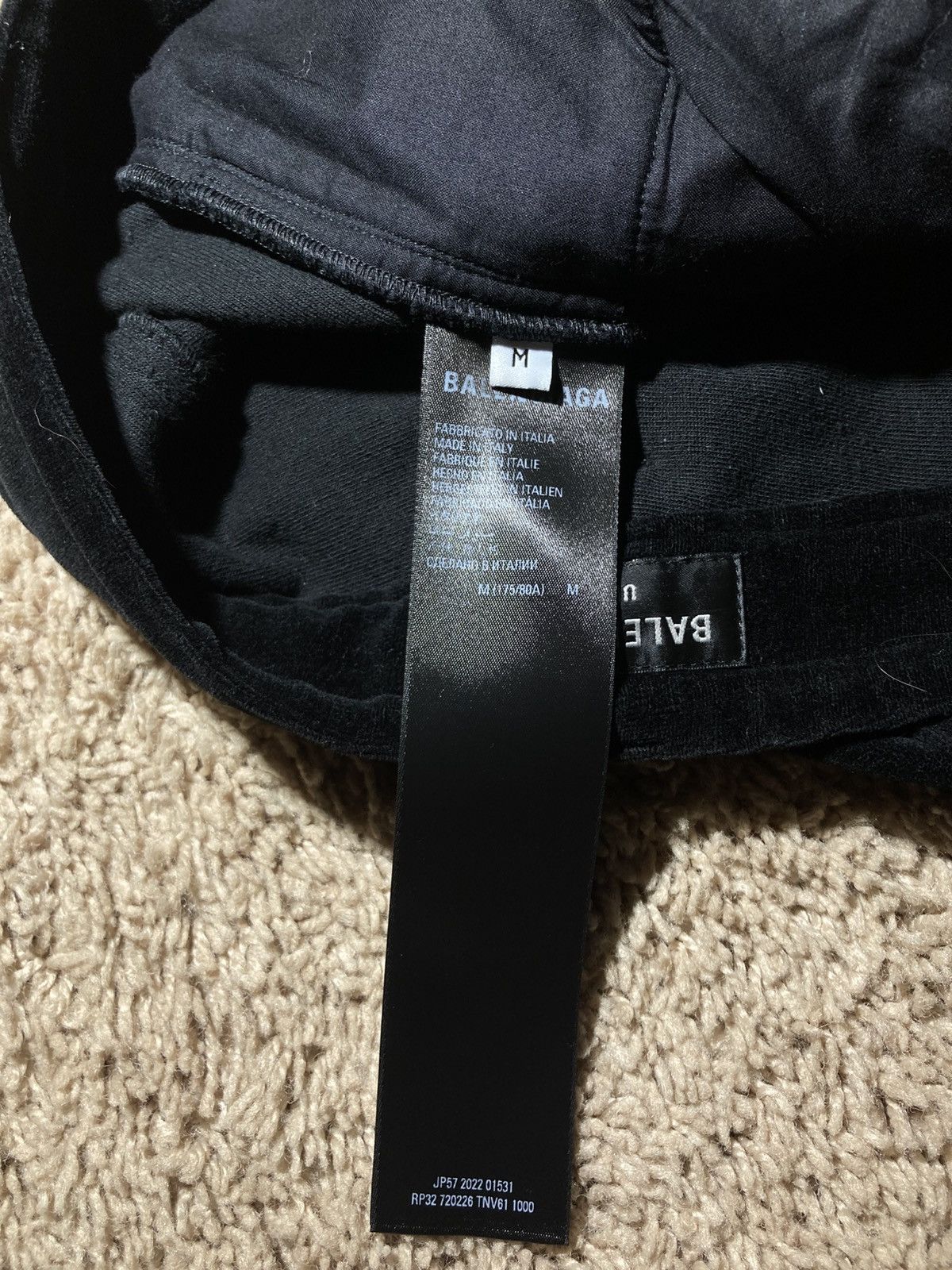 Balenciaga New 2022 Balenciaga Velvet Wide Leg Sweats Jean Velour Demna Size US 32 / EU 48 - 10 Thumbnail