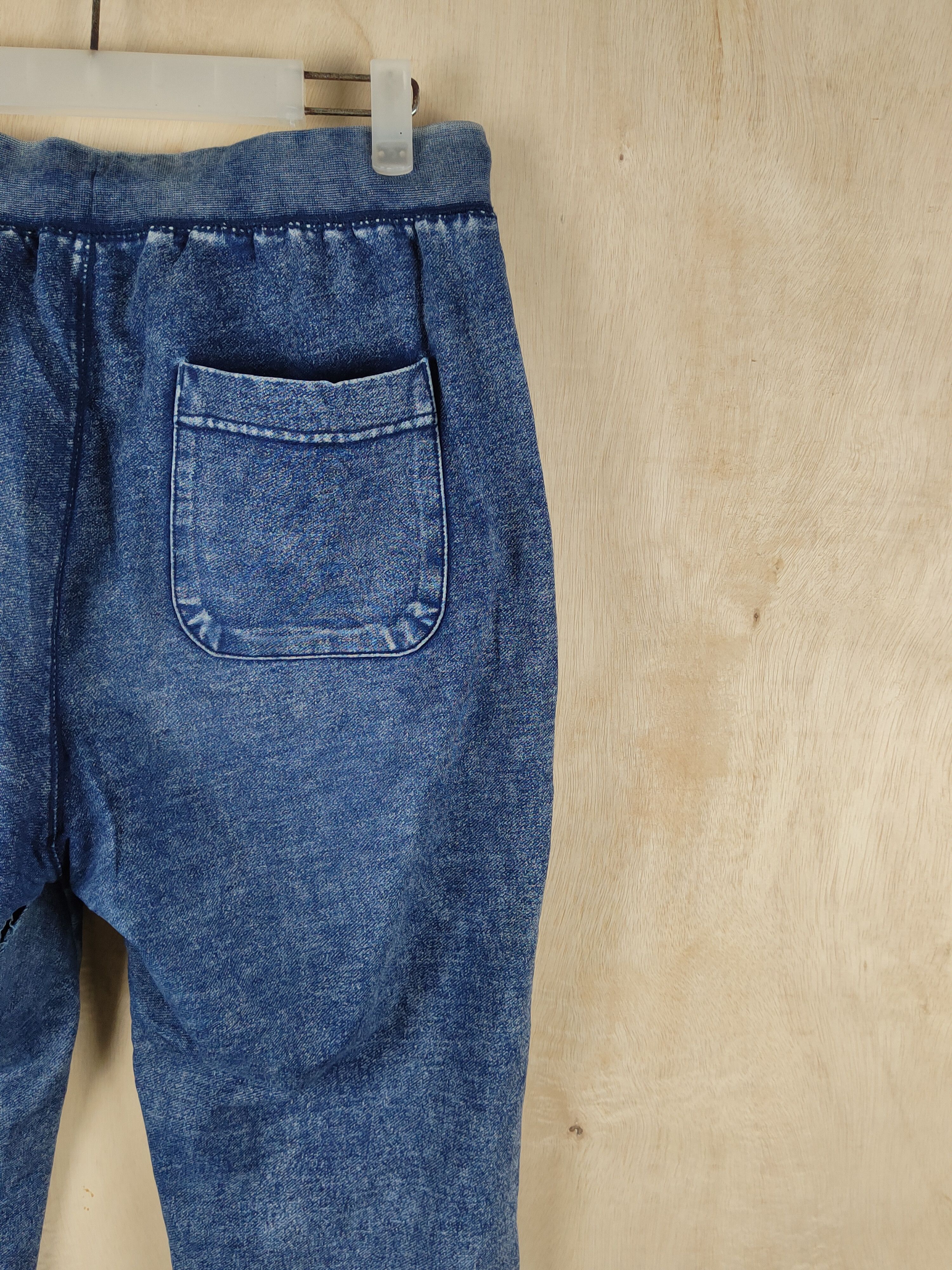 GU GU Blue Multipocket denim style Jogger Pants #S2511 Size 30" / US 8 / IT 44 - 12 Thumbnail