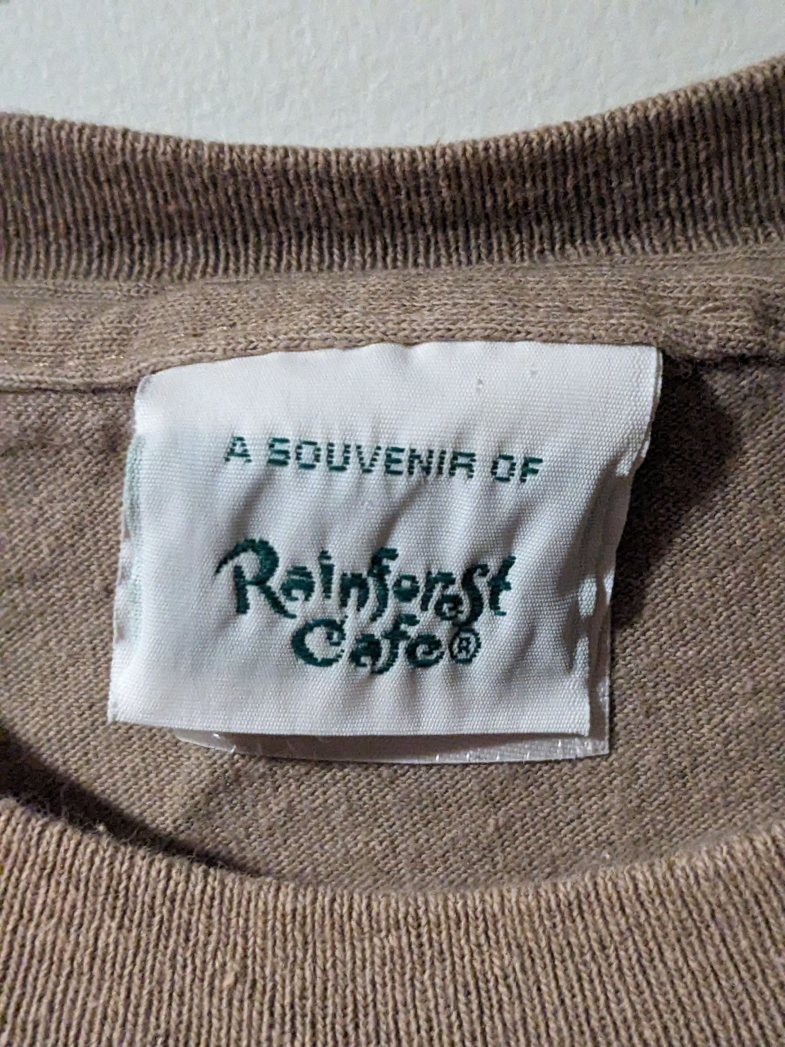 Rainforest × Vintage Vintage Y2K Cha Cha Rainforest Cafe Orlando Large T-Shirt Size US L / EU 52-54 / 3 - 3 Thumbnail