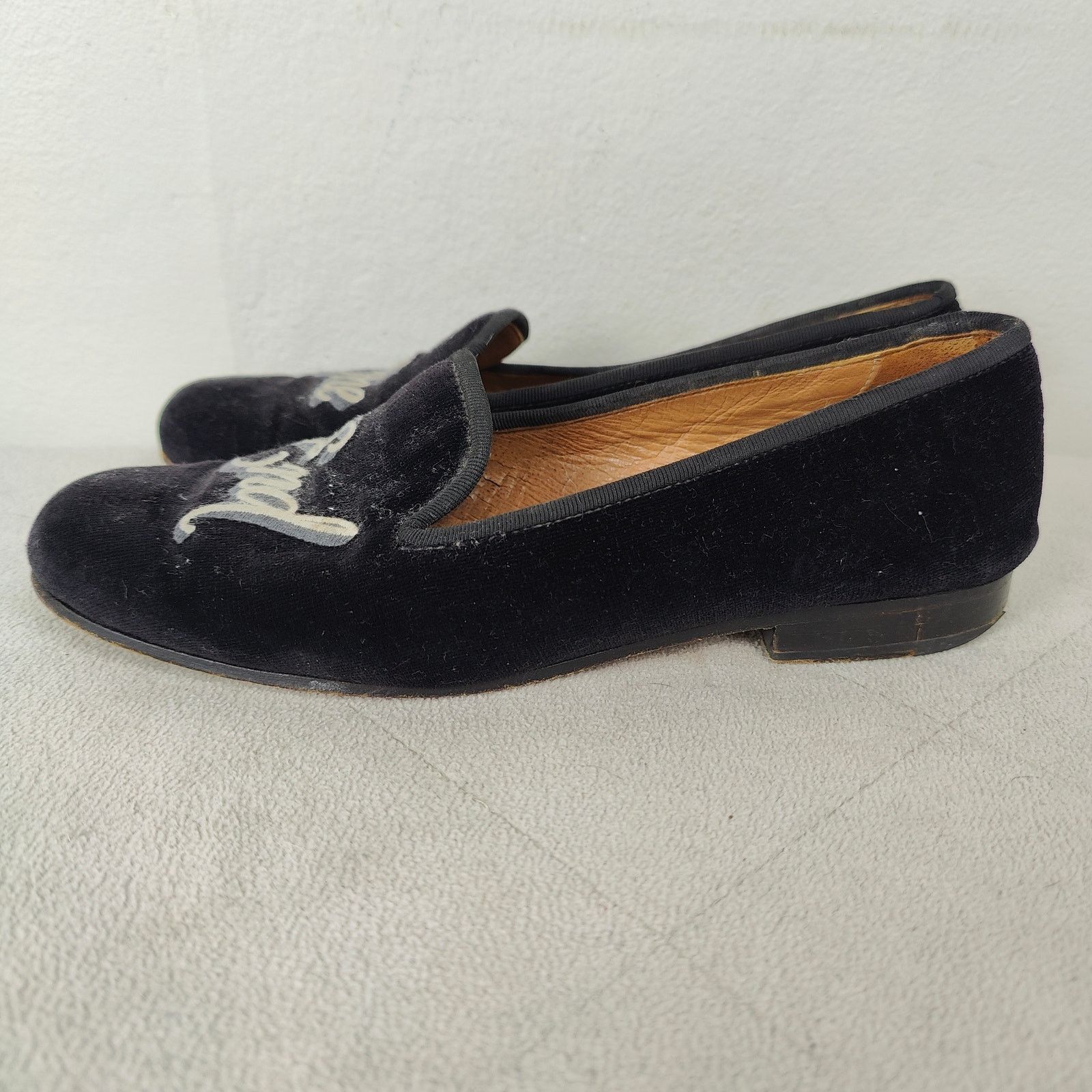 Stubbs & Wootton Stubbs & Wootton The End Velvet Loafers Womens 7 Size US 7 / IT 37 - 5 Thumbnail