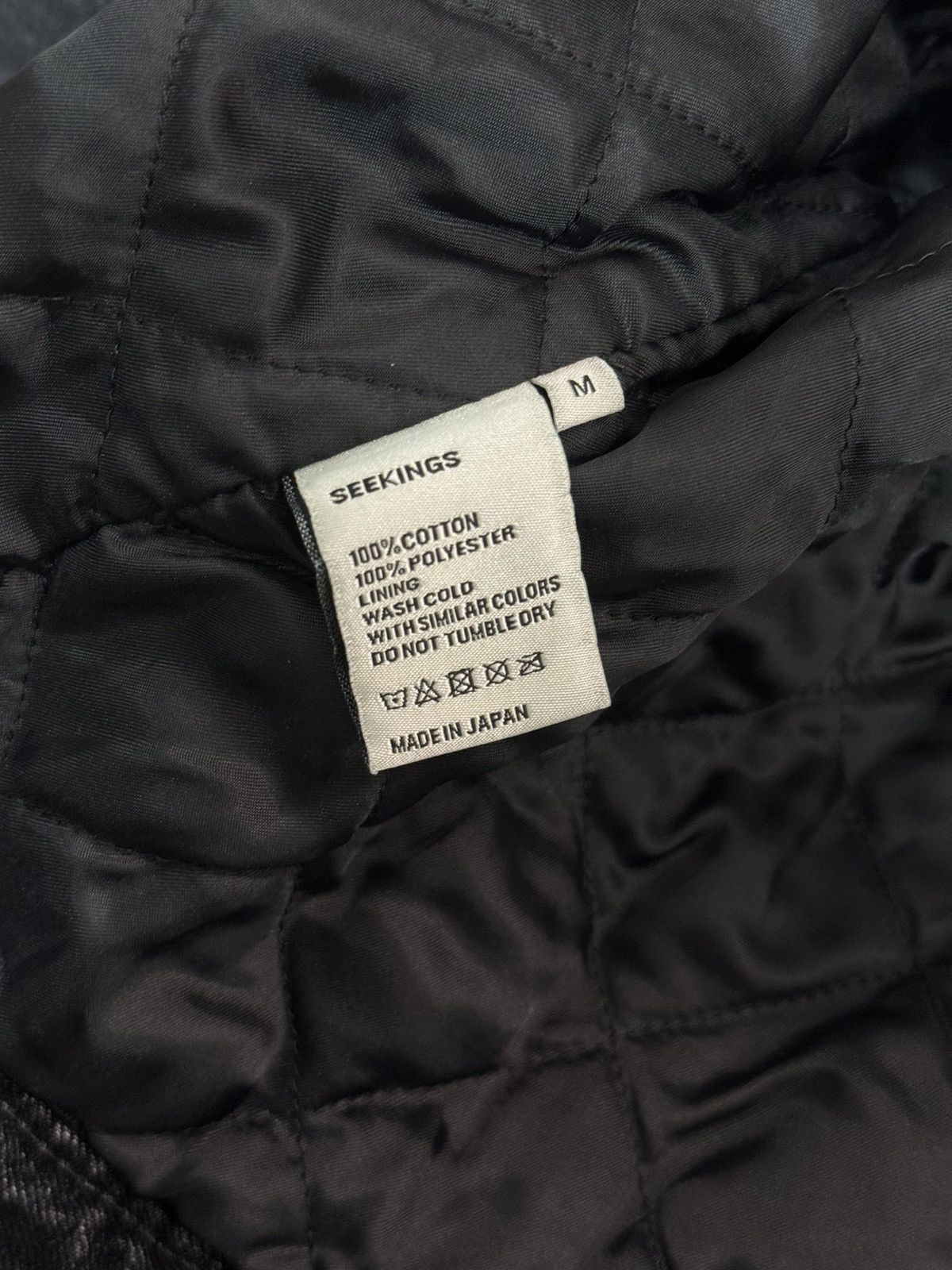 Seekings Seekings Washed Black Denim Jacket — First Season — Like New Size US M / EU 48-50 / 2 - 7 Thumbnail