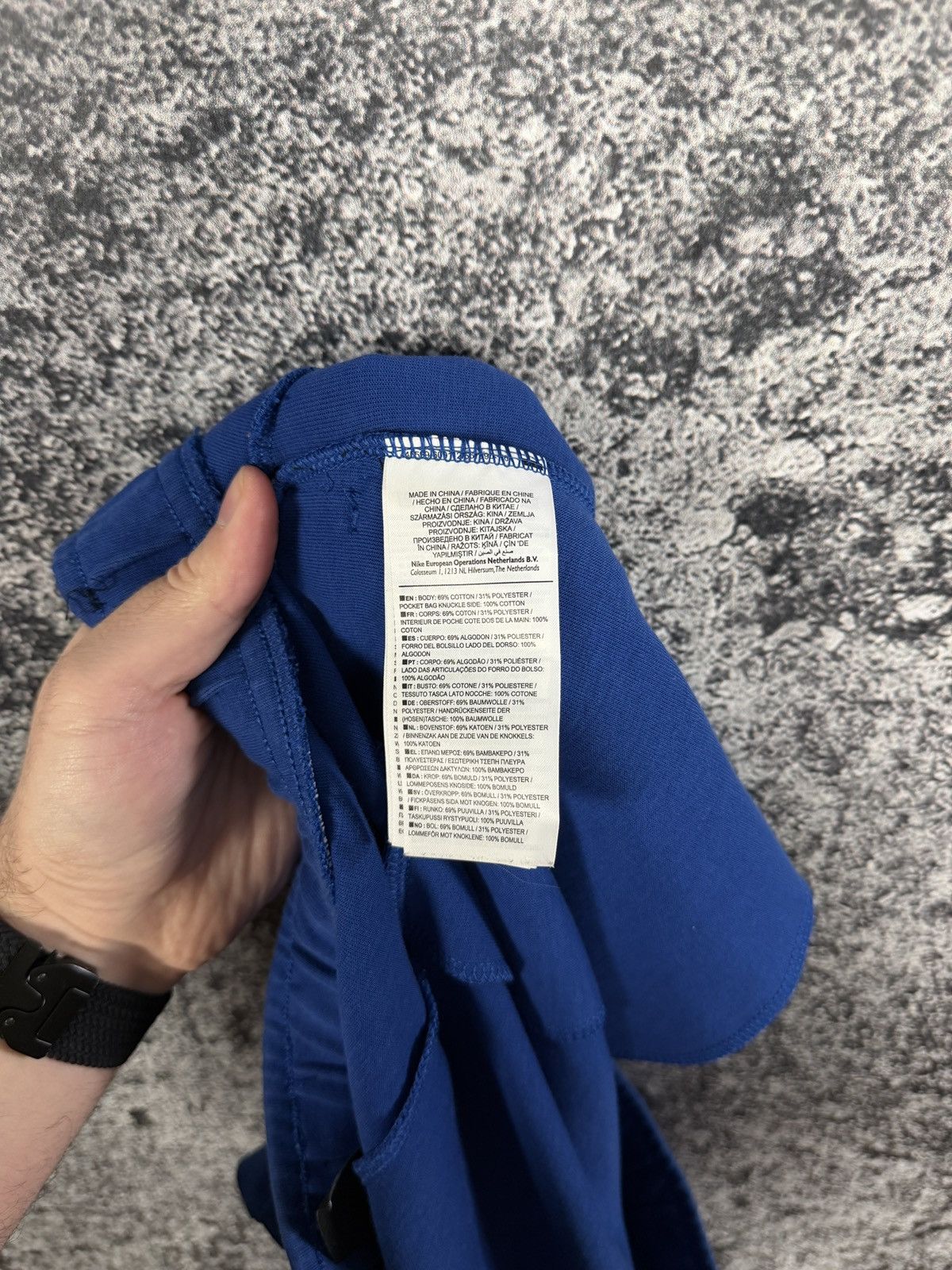 Nike Men’s Nike NSW Tech Fleece Cotton Shorts Blue Size XL Size US 40 / EU 56 - 9 Thumbnail
