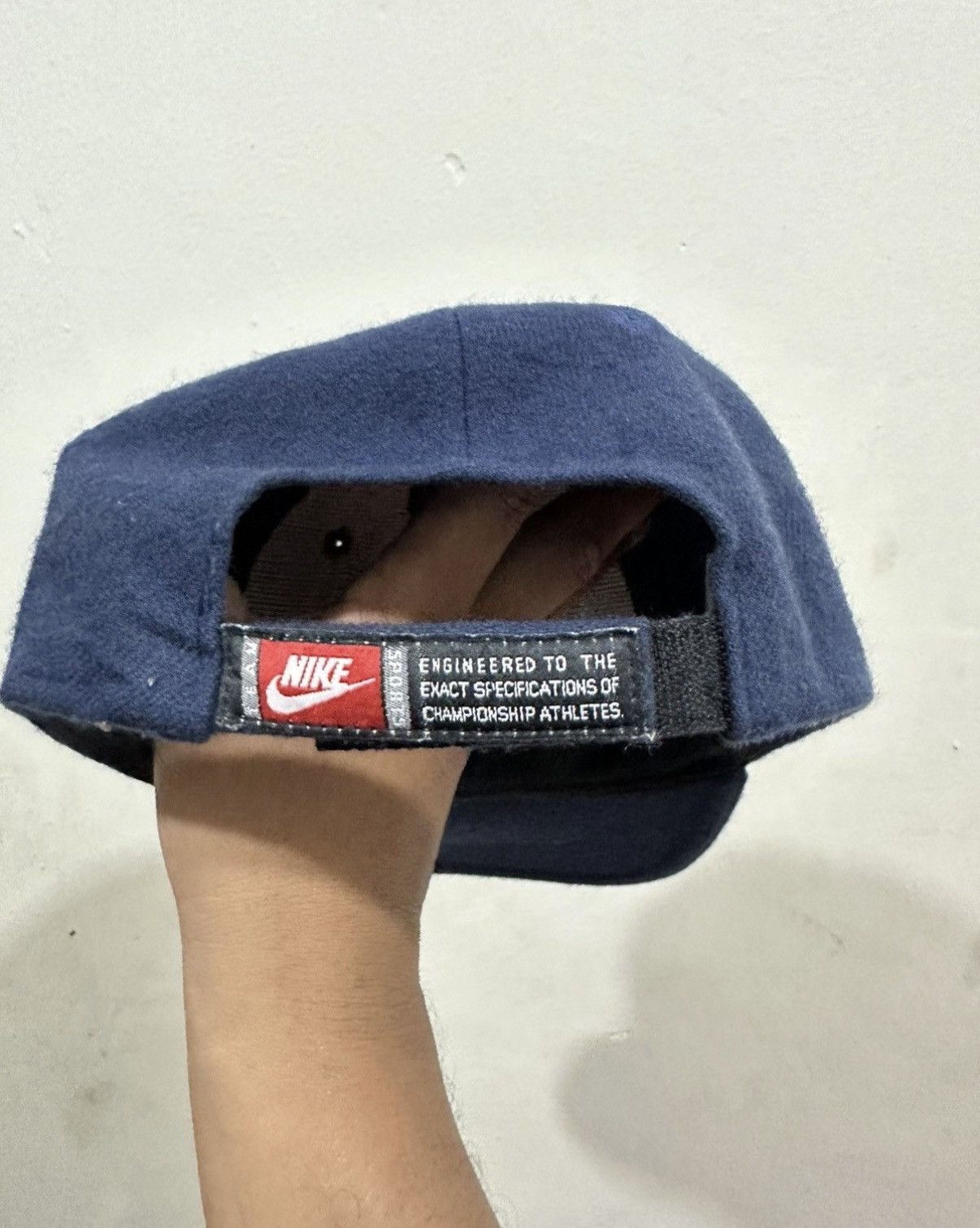 Nike VTG Nike HOYAS Baseball Hat Size ONE SIZE - 4 Thumbnail