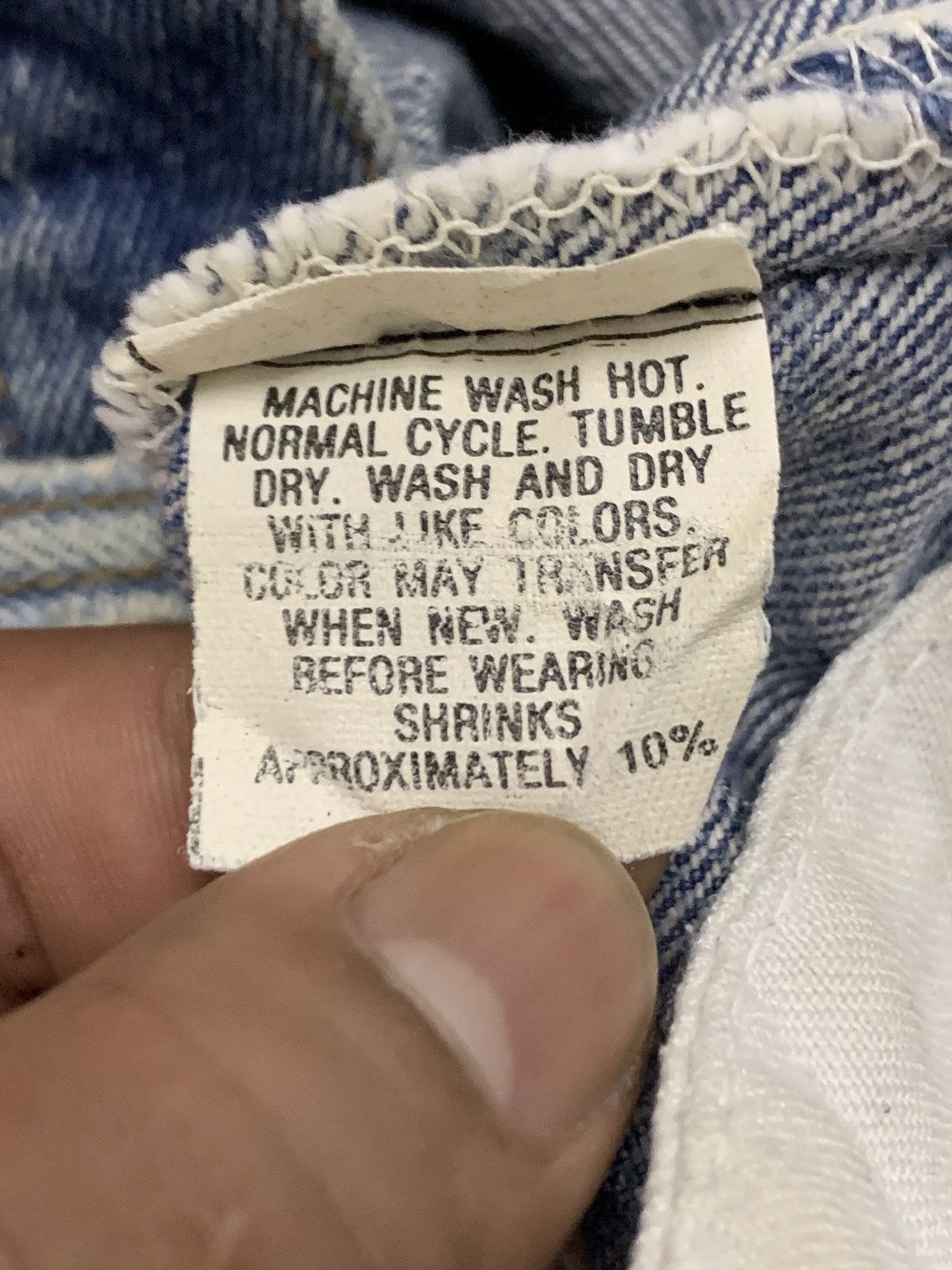 Levi's Vintage Clothing Levi’s 501 USA Vintage Denim Jeans — Altered & Distressed Size US 27 - 13 Thumbnail
