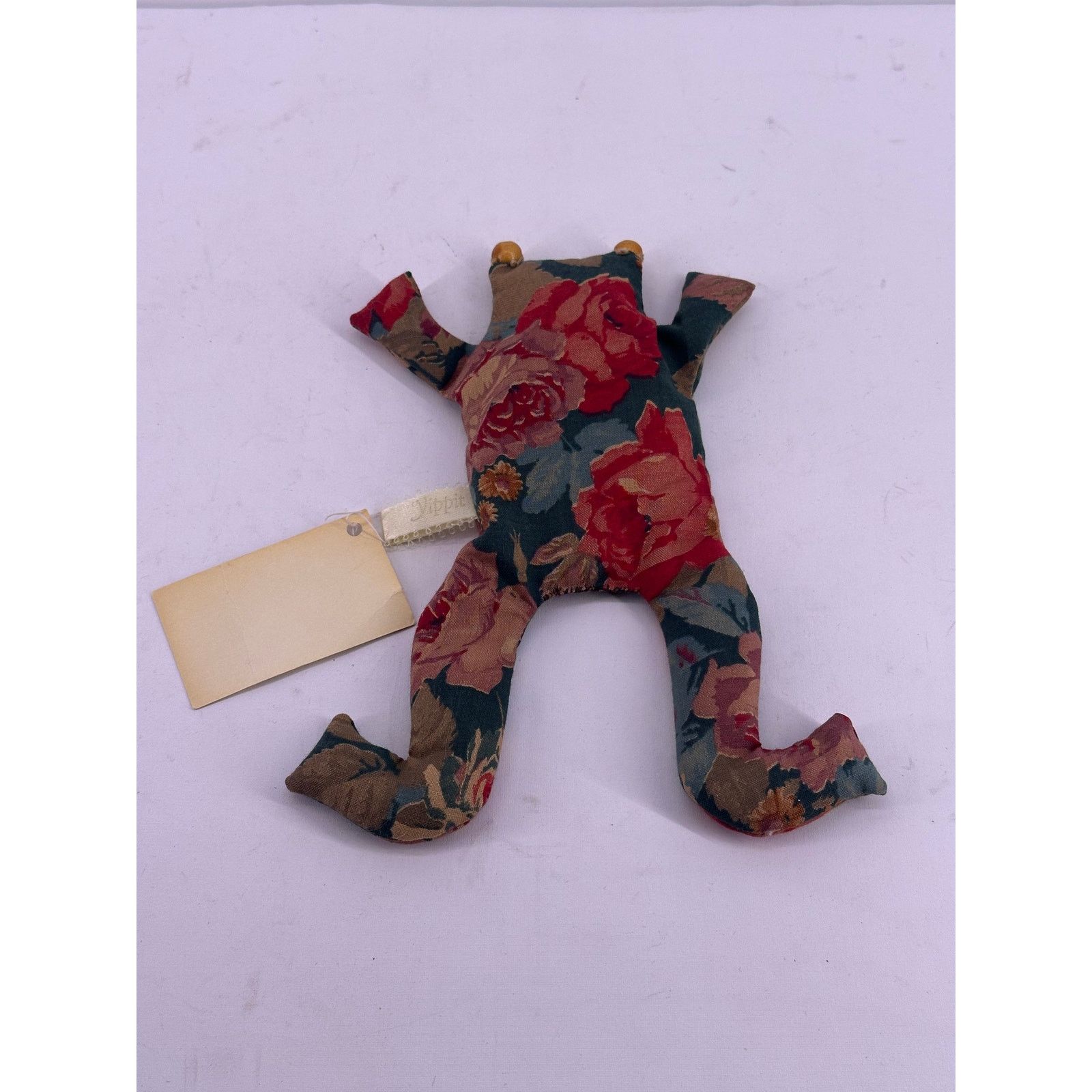 & Other Stories Vintage Ralph Yippet Bean Bag Pink Floral Frog Size ONE SIZE - 4 Thumbnail